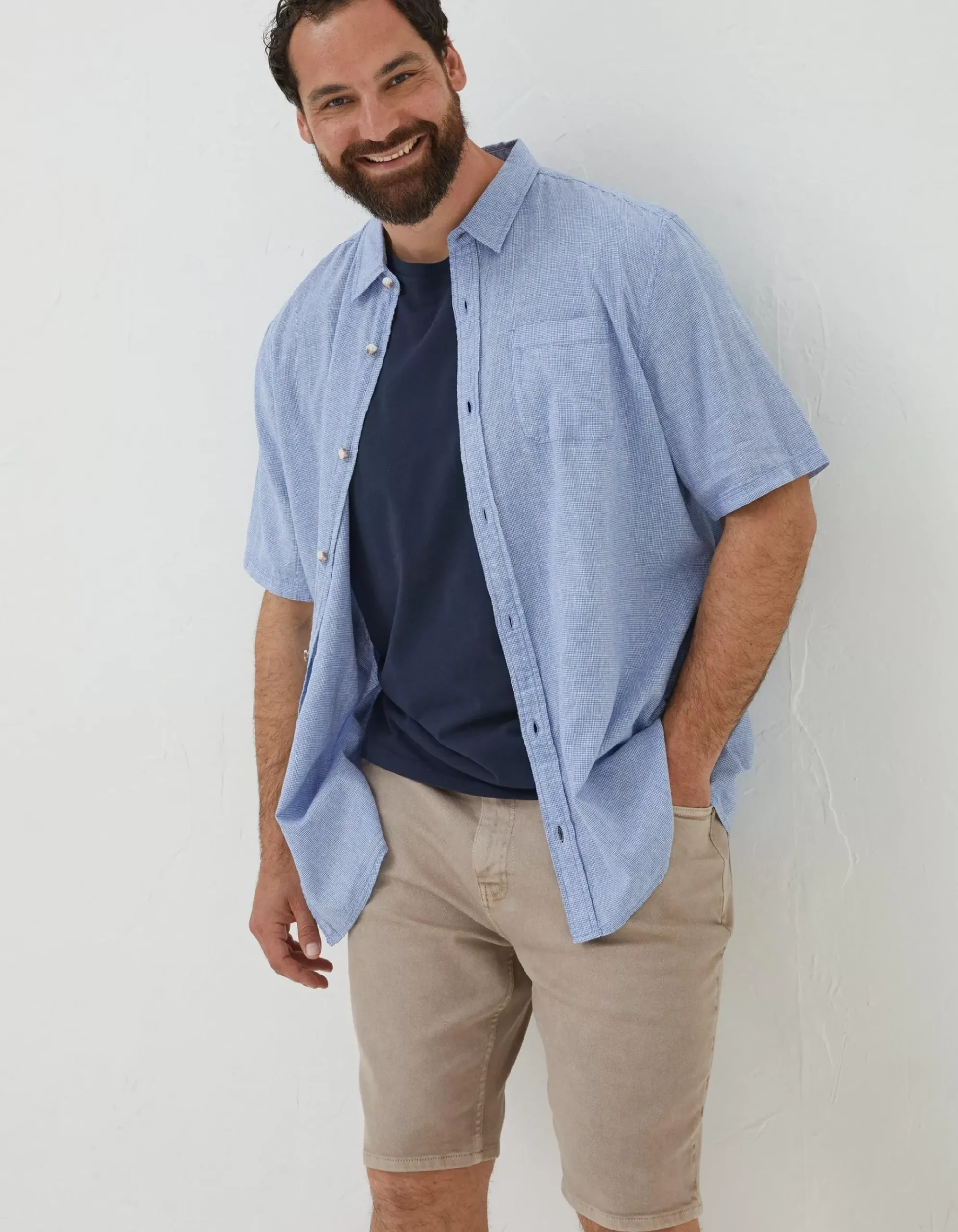 Bugle Micro Check Shirt