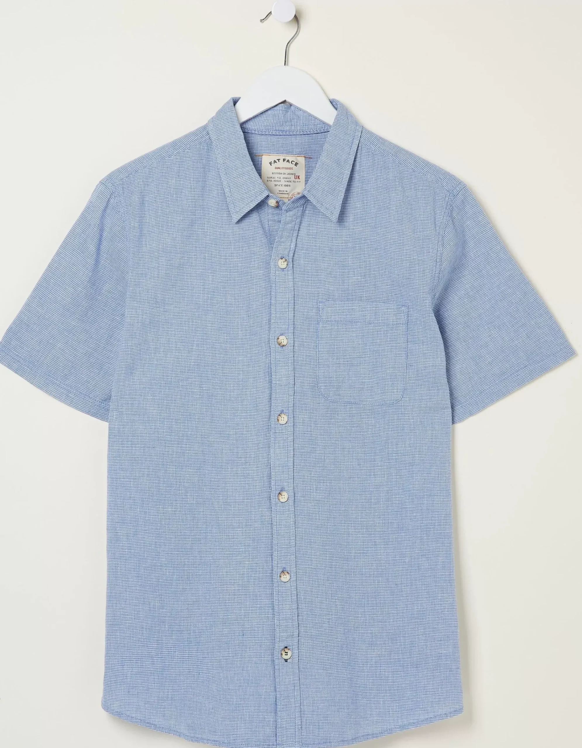 Bugle Micro Check Shirt