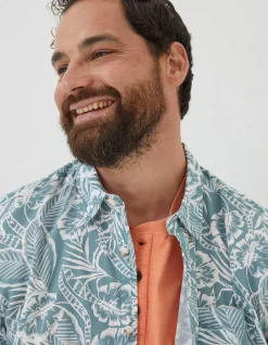 Bugle Palm Print Shirt