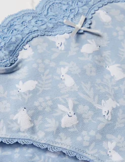 Bunny Print Mini Knickers