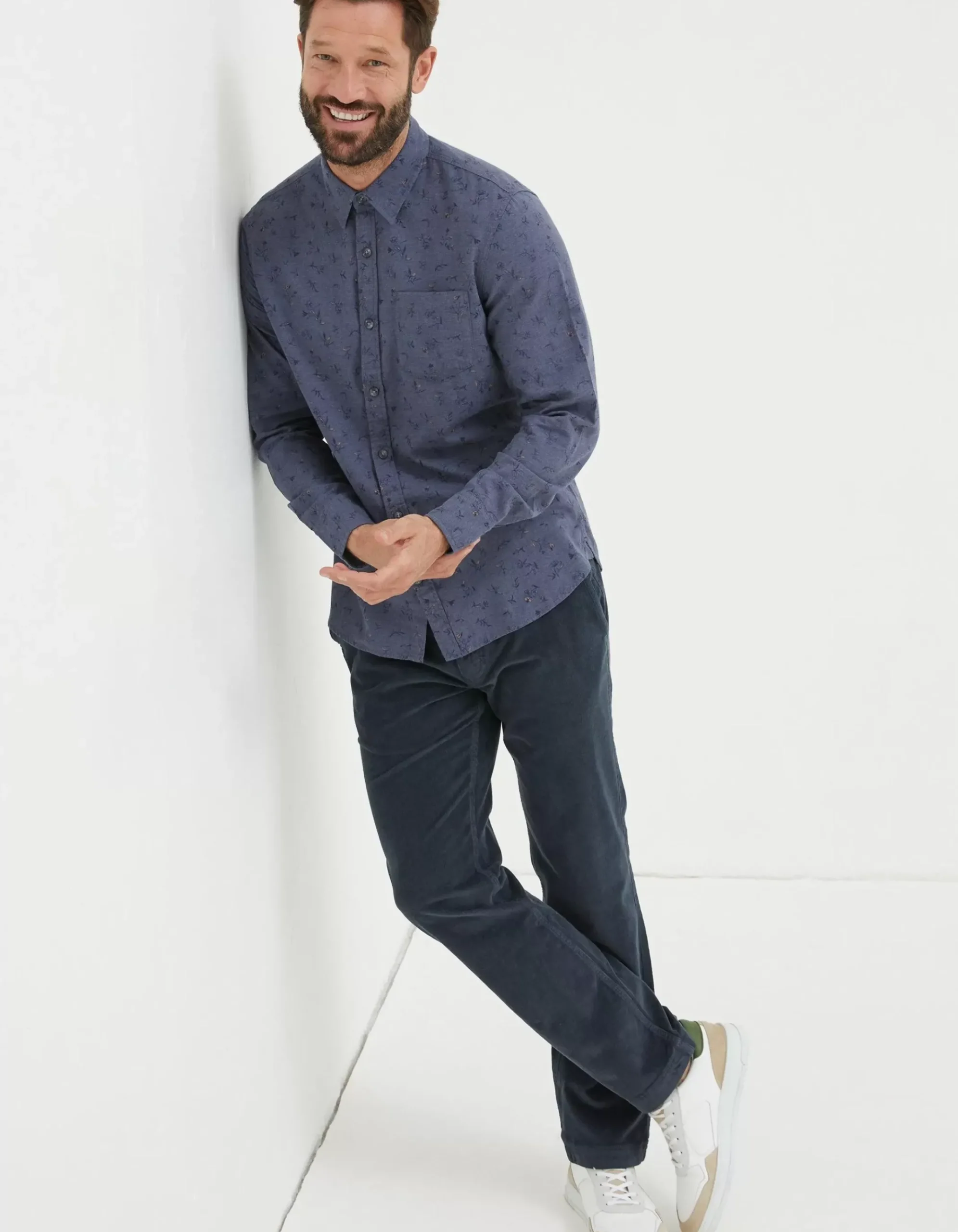 Burgess Floral Print Shirt