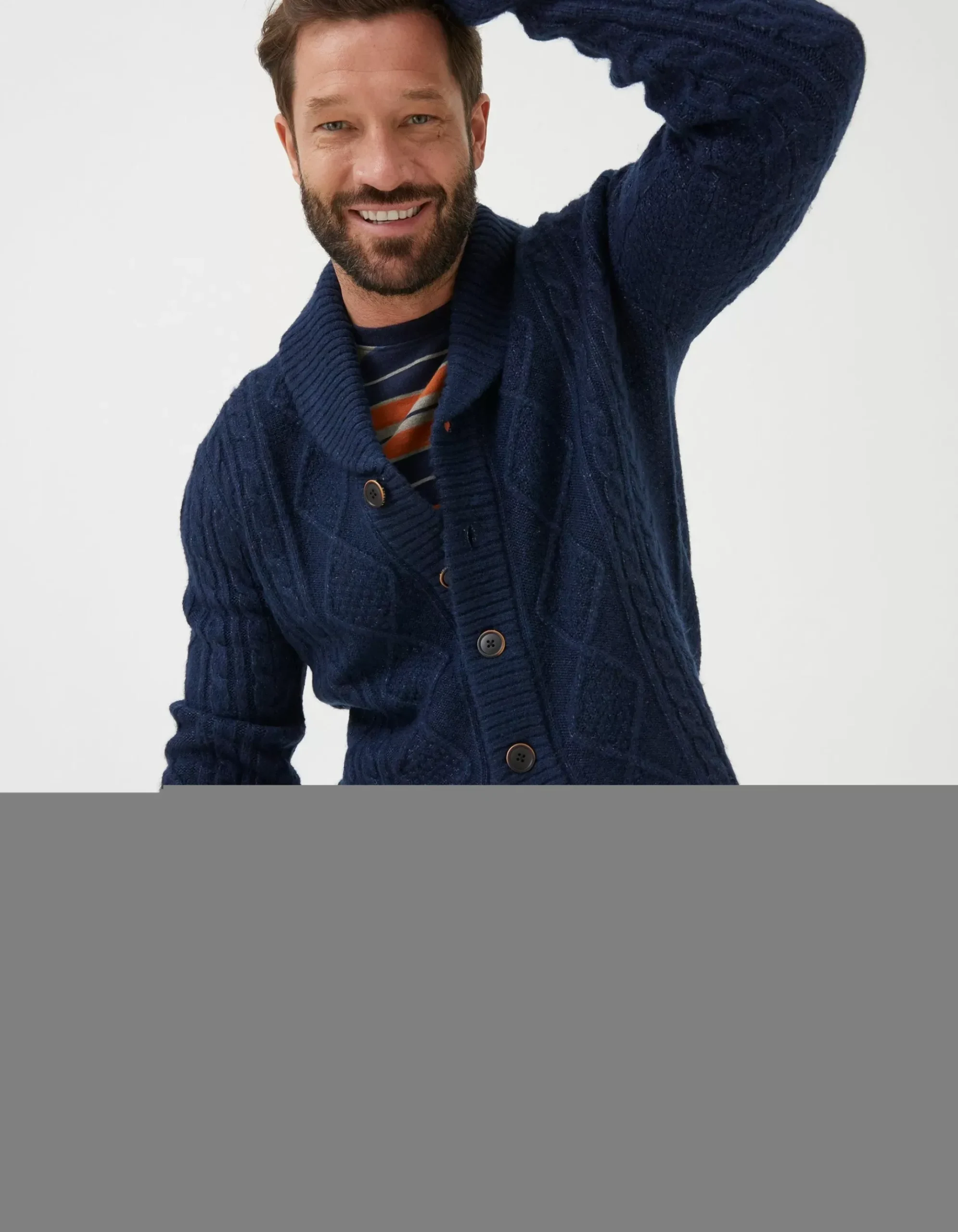 Calder Cable Cardigan