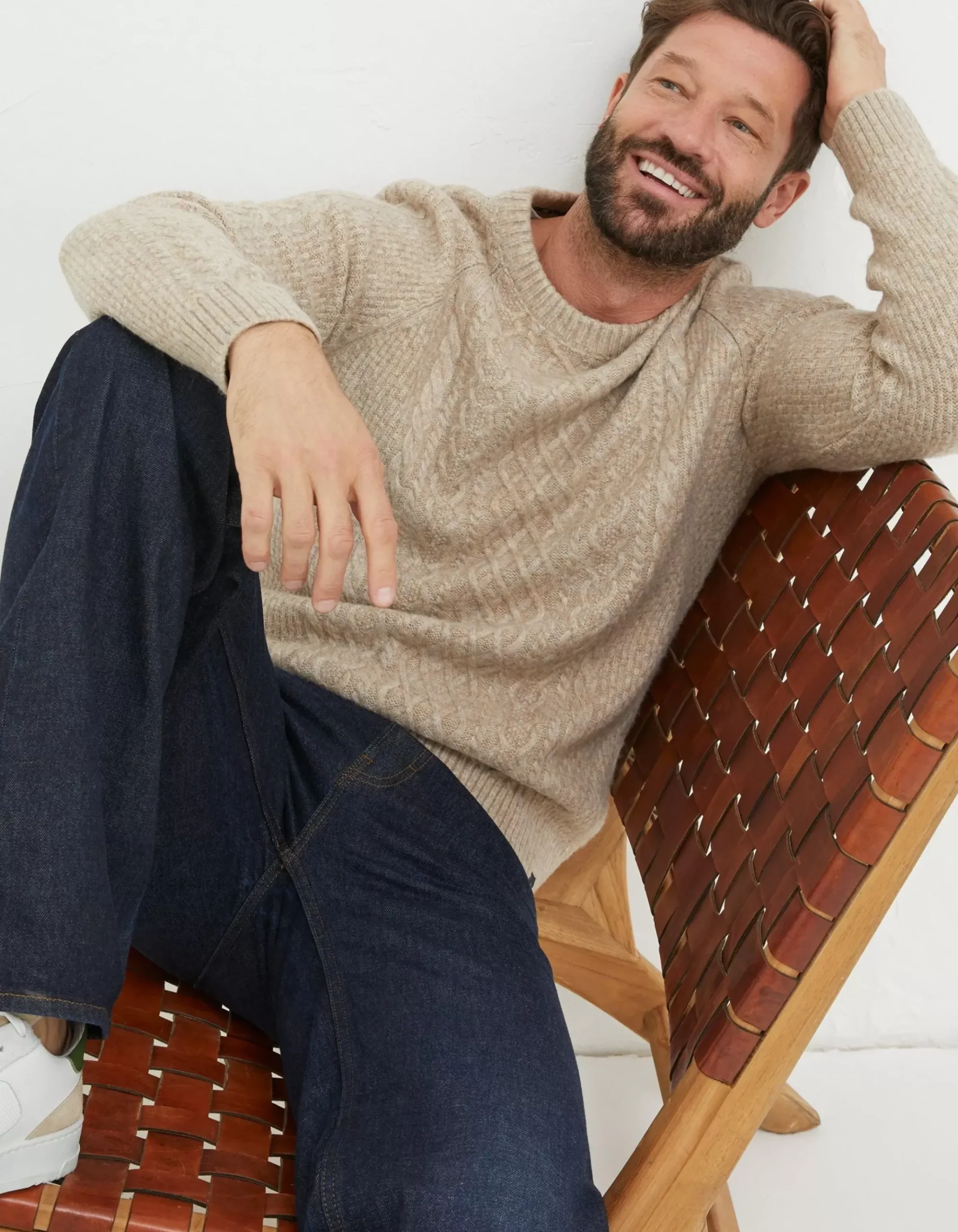 Calder Cable Crew Jumper