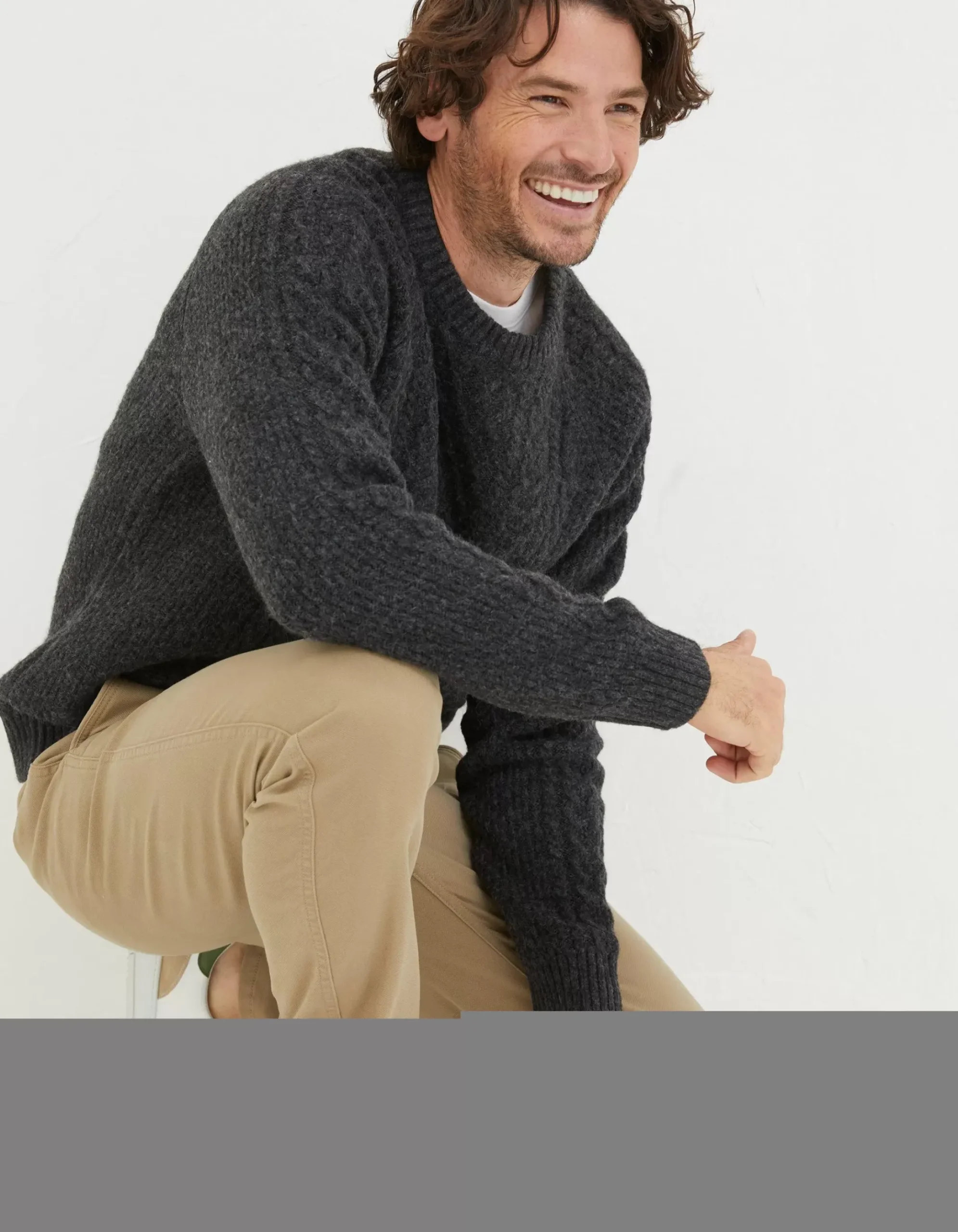 Calder Cable Crew Jumper