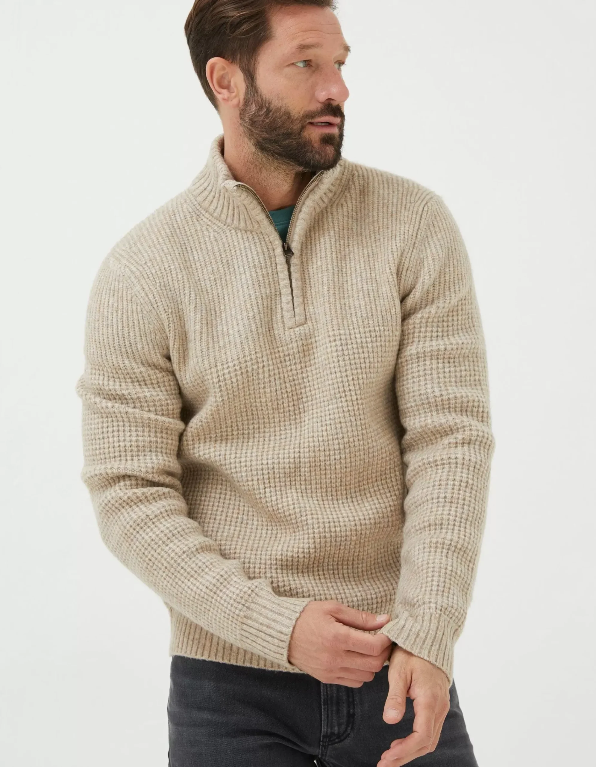 Calder Half Neck Jumper