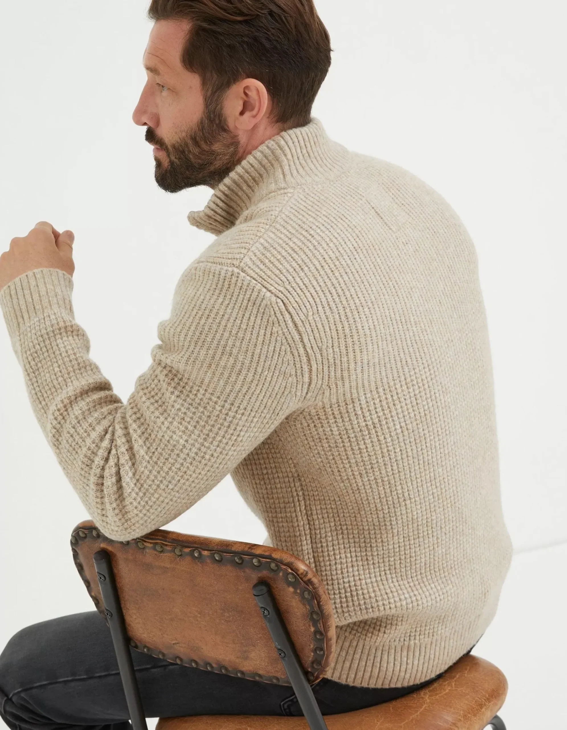 Calder Half Neck Jumper