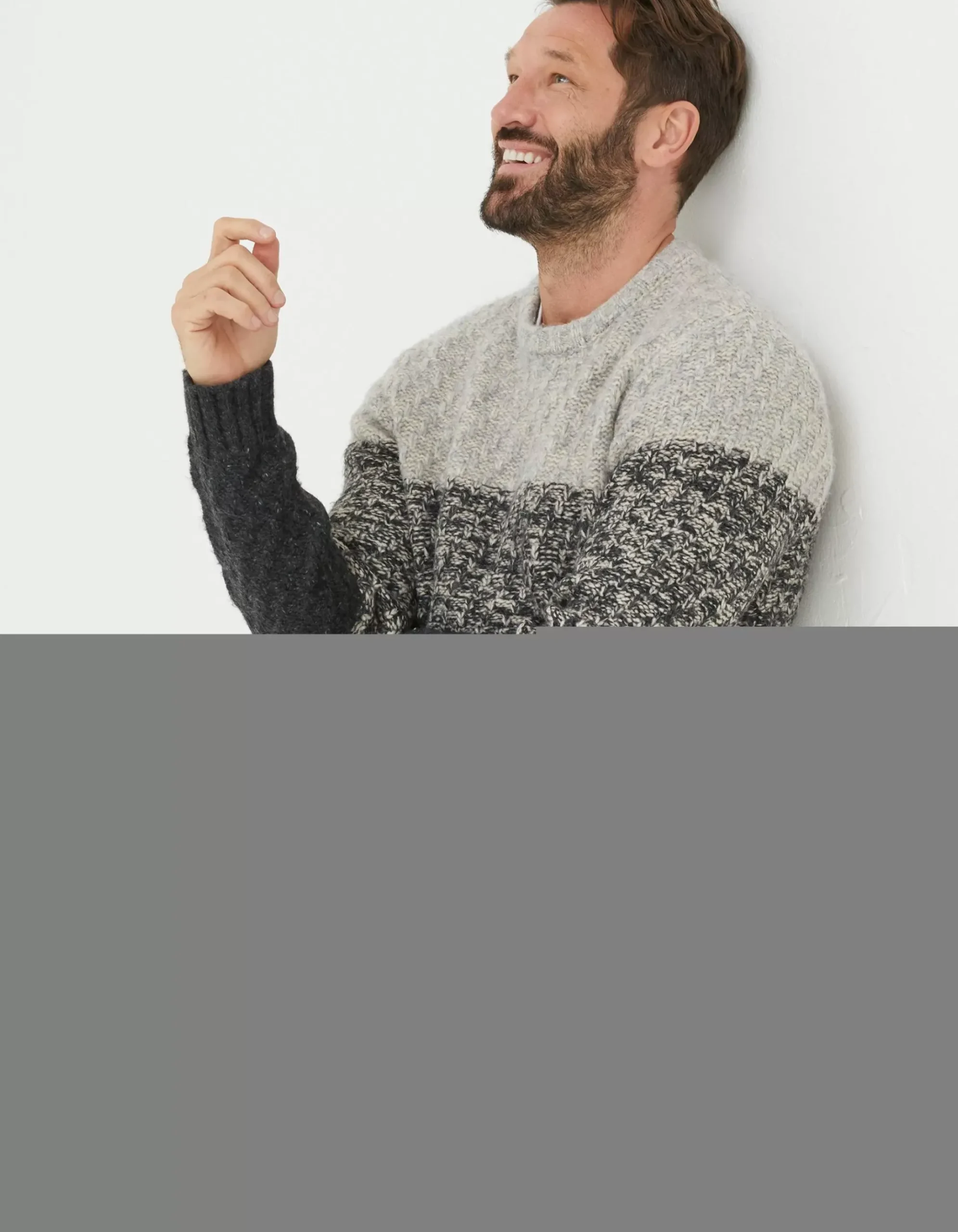 Calder Ombre Crew Neck Jumper