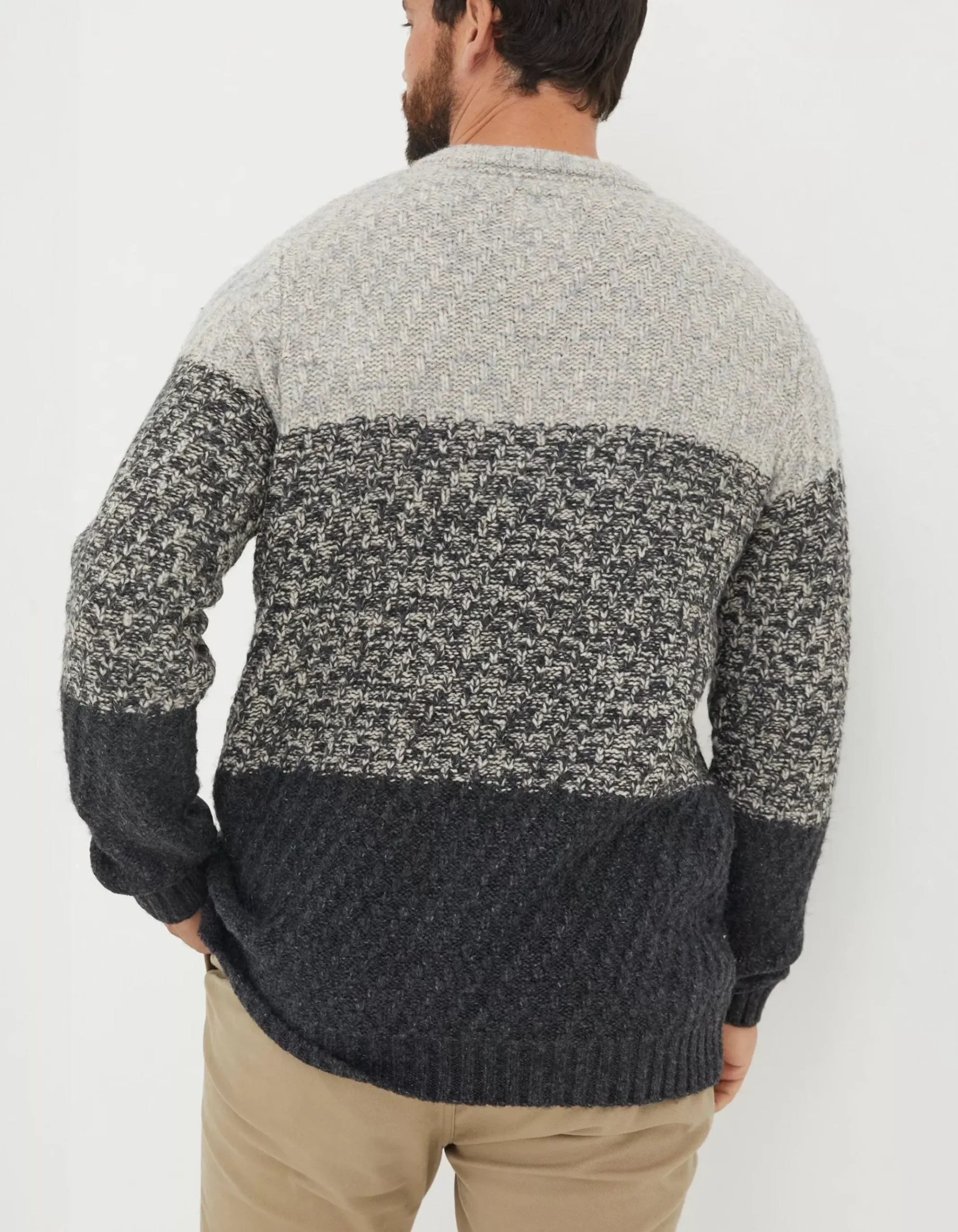 Calder Ombre Crew Neck Jumper