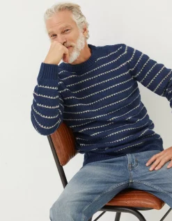 Calder Stripe Crew Jumper