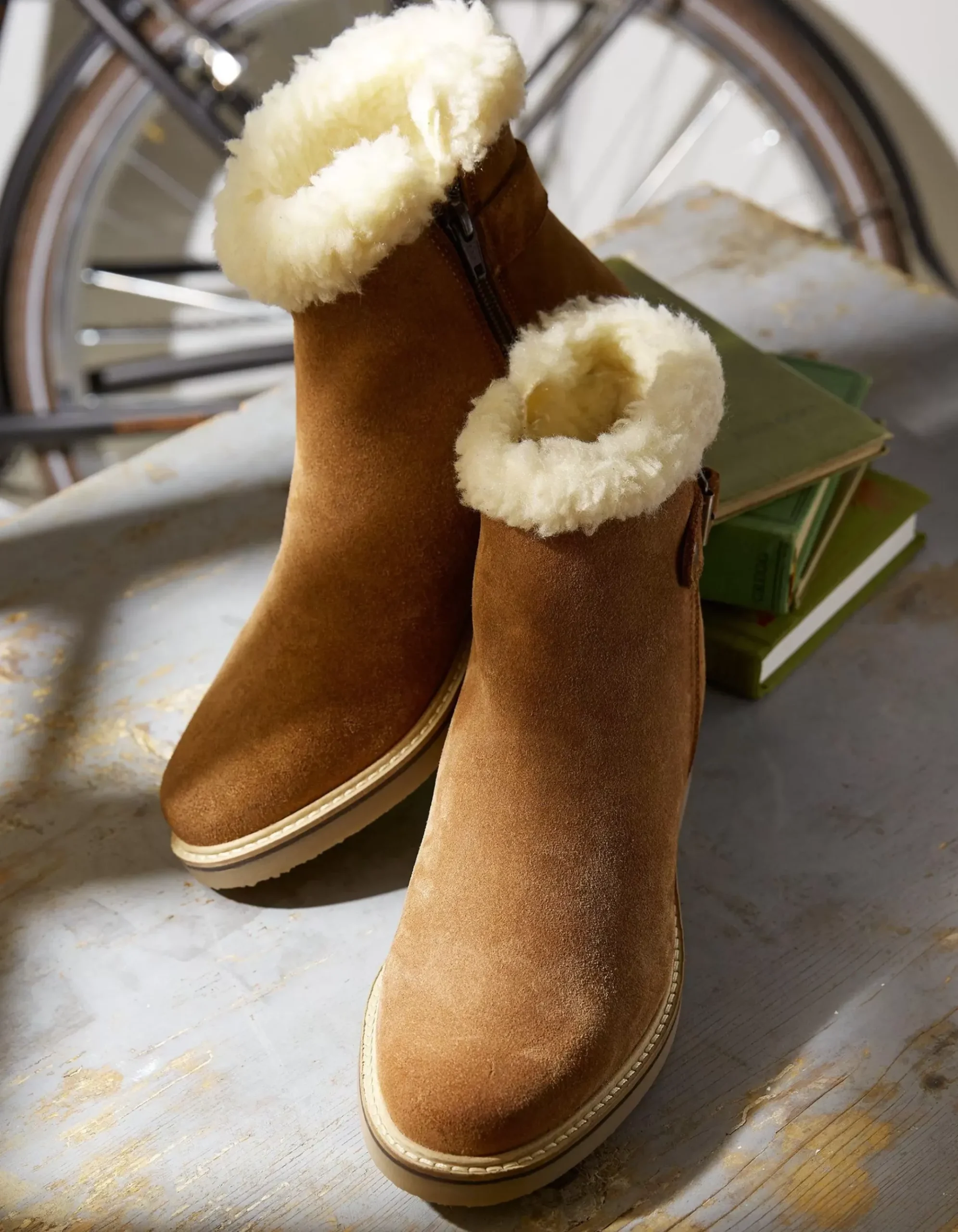 Callie Suede Ankle Boot