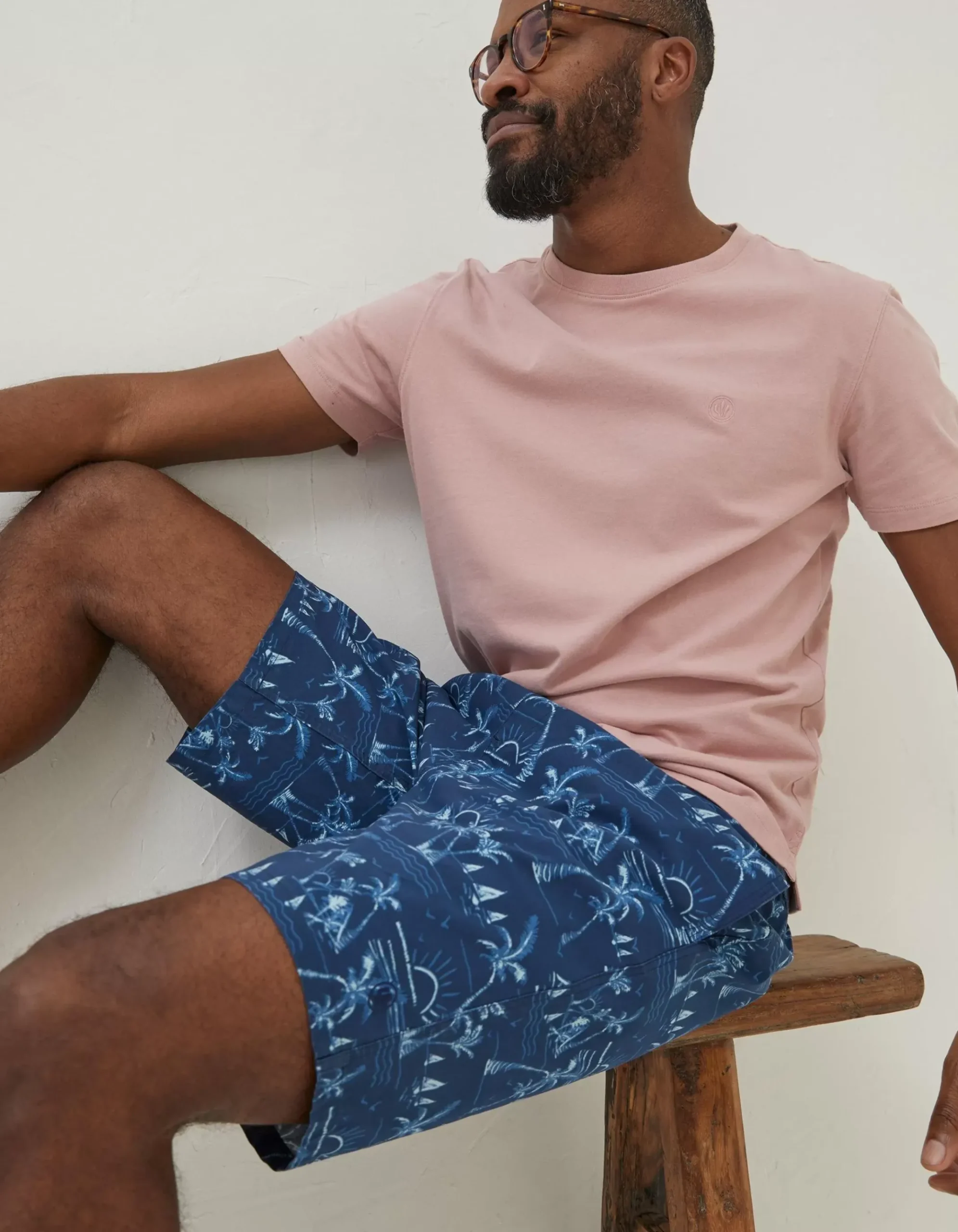 Camber Beach Print Swim Shorts