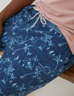 Camber Beach Print Swim Shorts