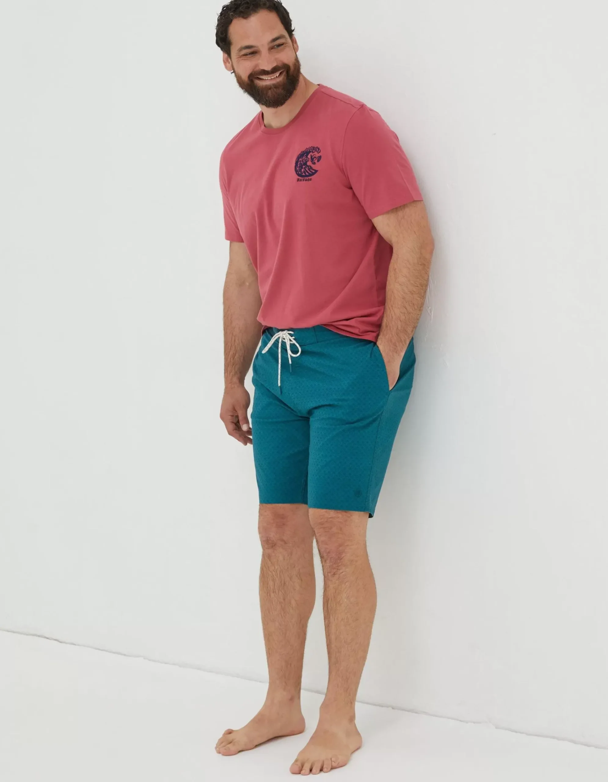 Camber Geo Print Swim Shorts