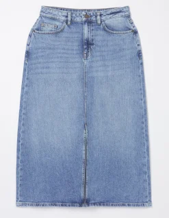 Carla Denim Midi Skirt