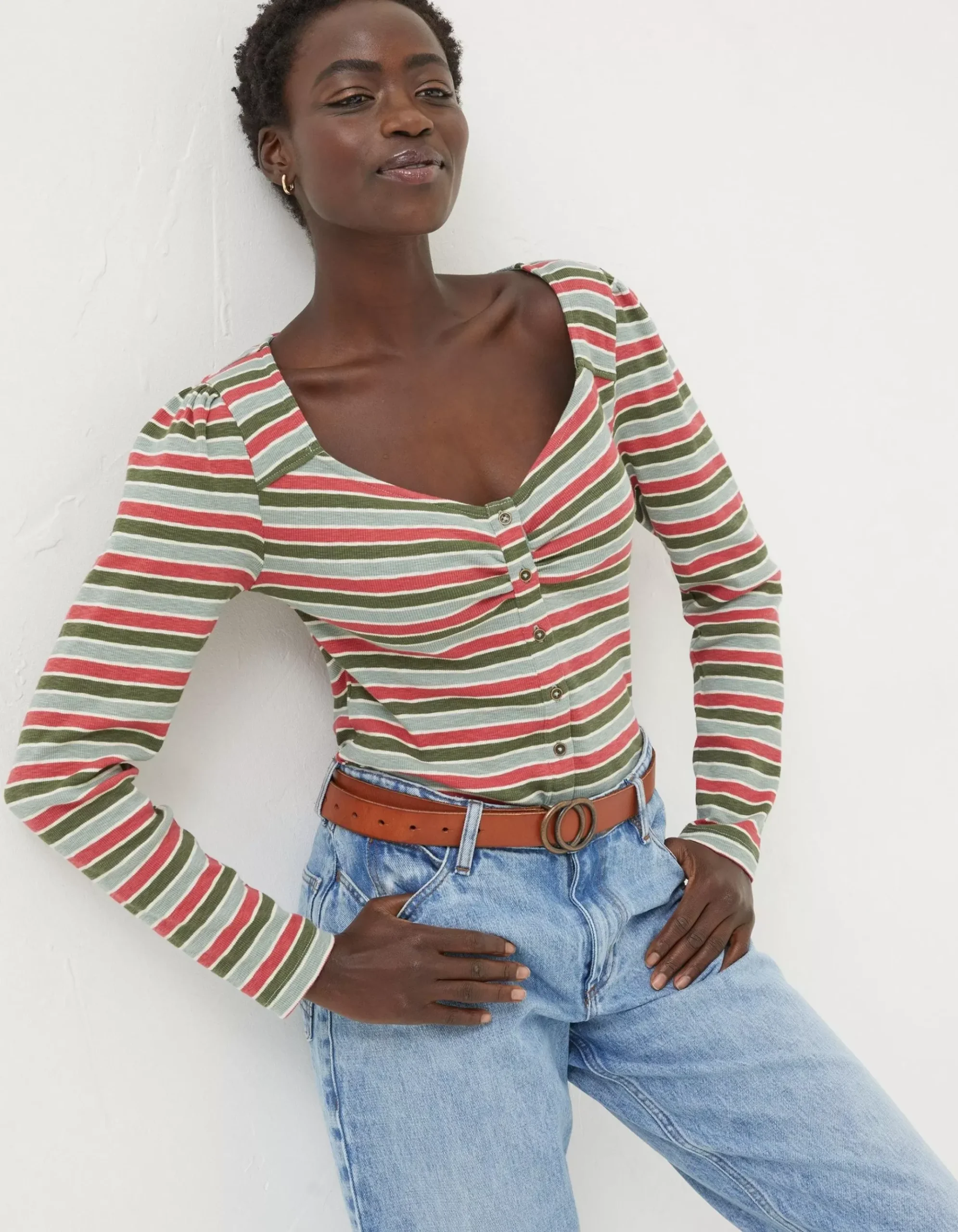 Carly Stripe Top