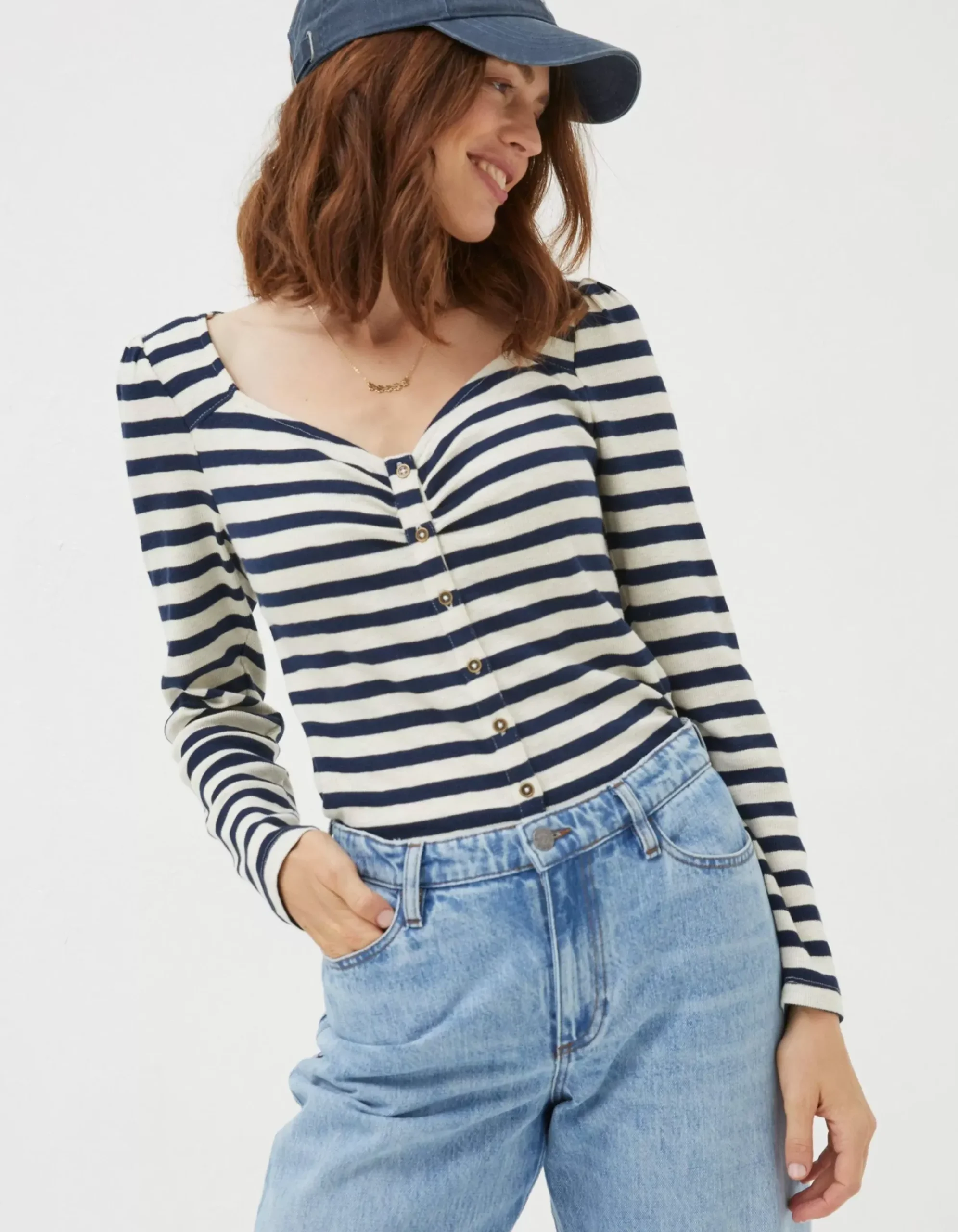 Carly Stripe Top