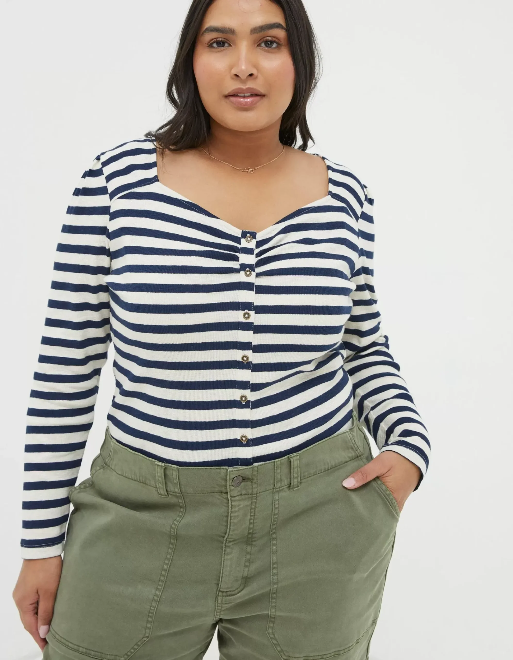 Carly Stripe Top