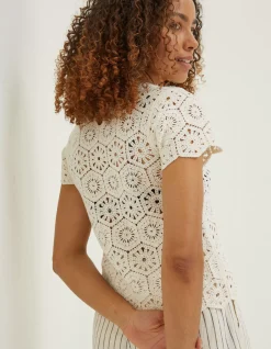 Carrie Crochet Top