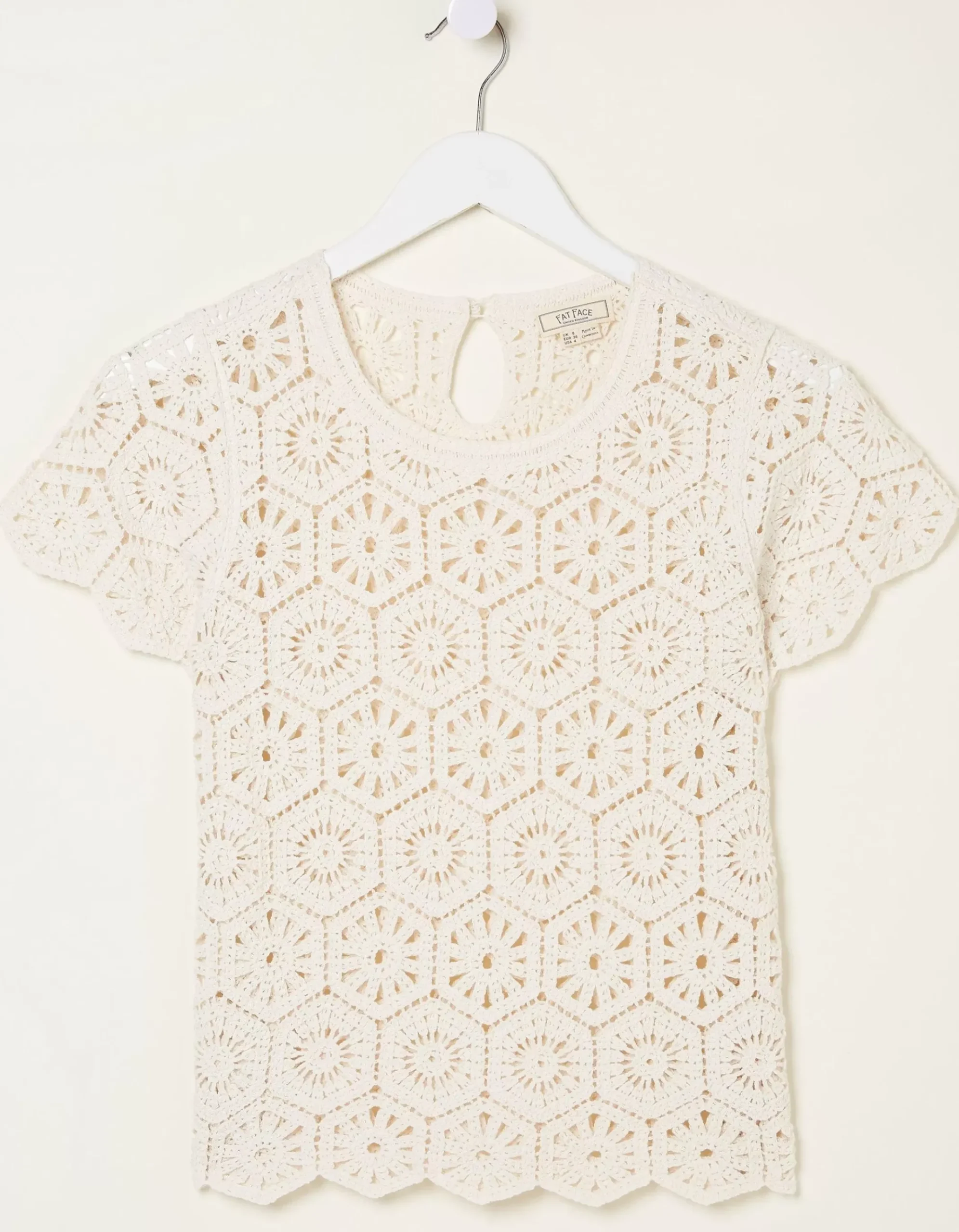 Carrie Crochet Top