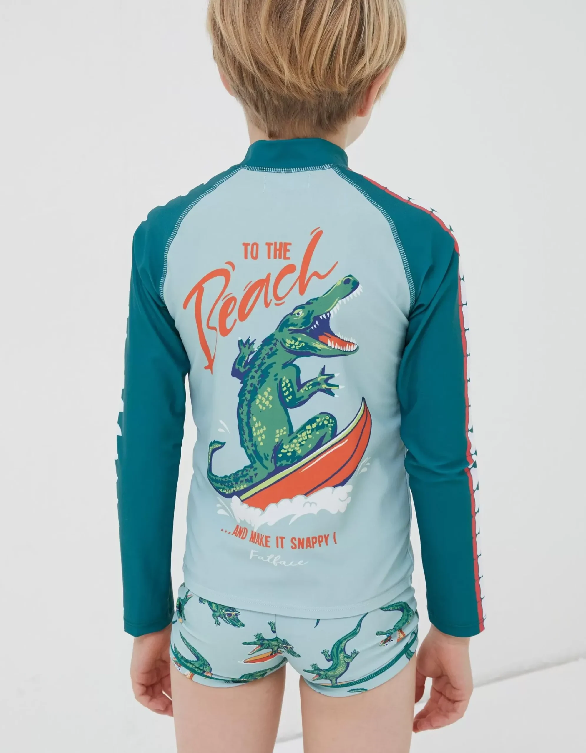 Carter Crocodile Rash Vest