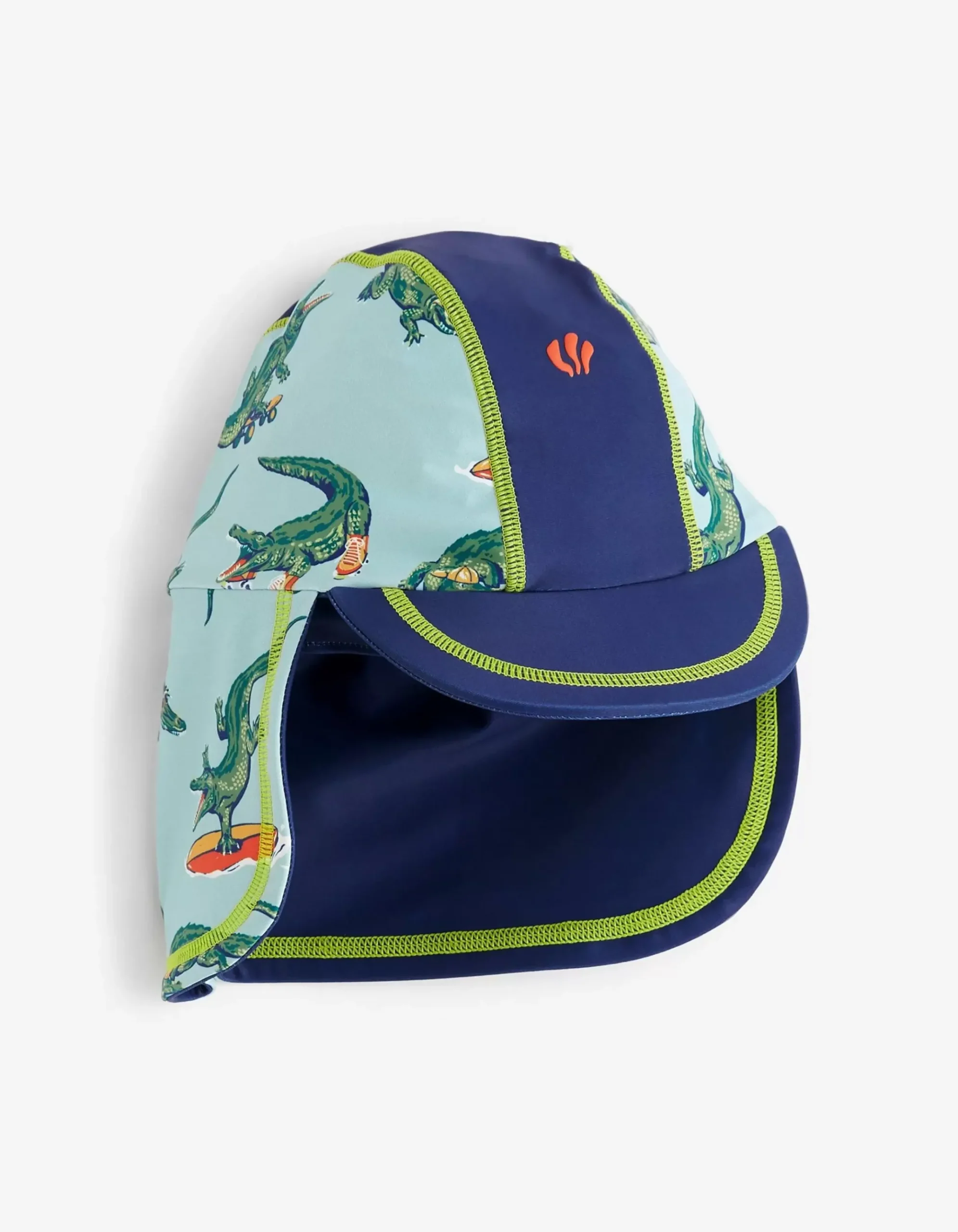 Carter Crocodile Surf Suit And Hat Set
