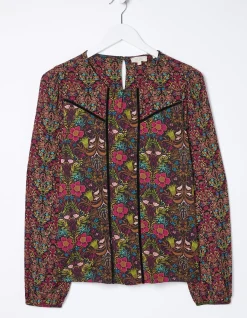 Charlee Art Floral Top