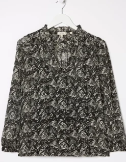 Charlie Abstract Blouse