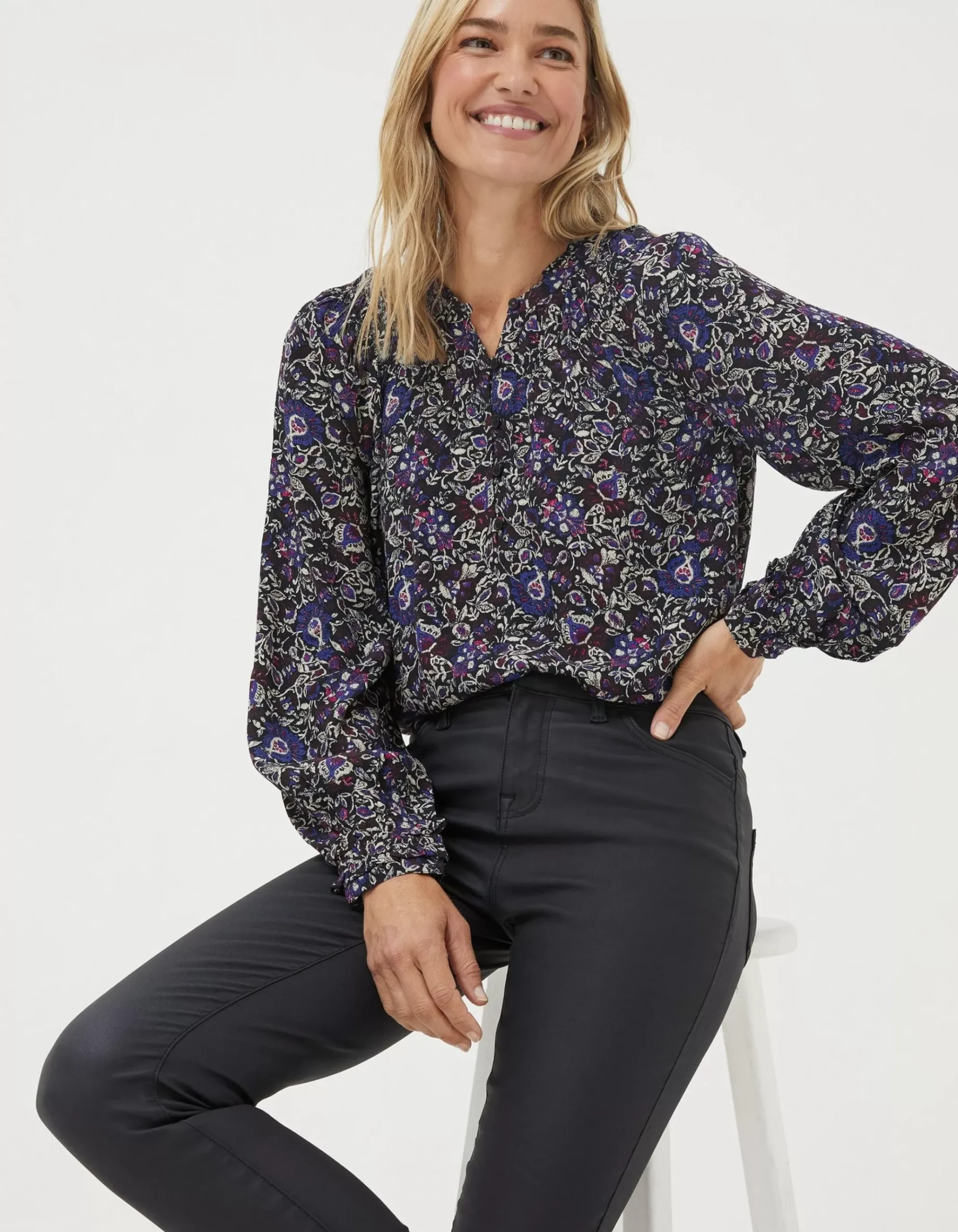 Chessie Inspirit Floral Blouse