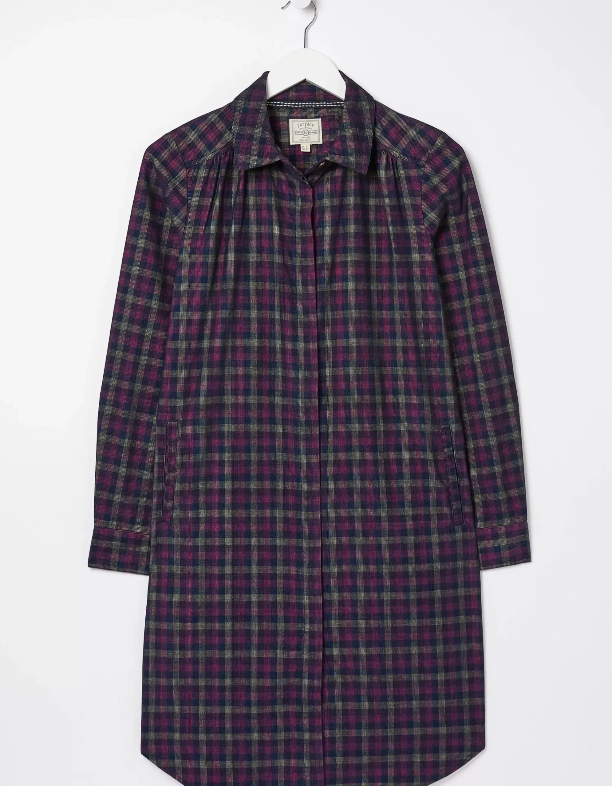 Chester Cord Check Dress