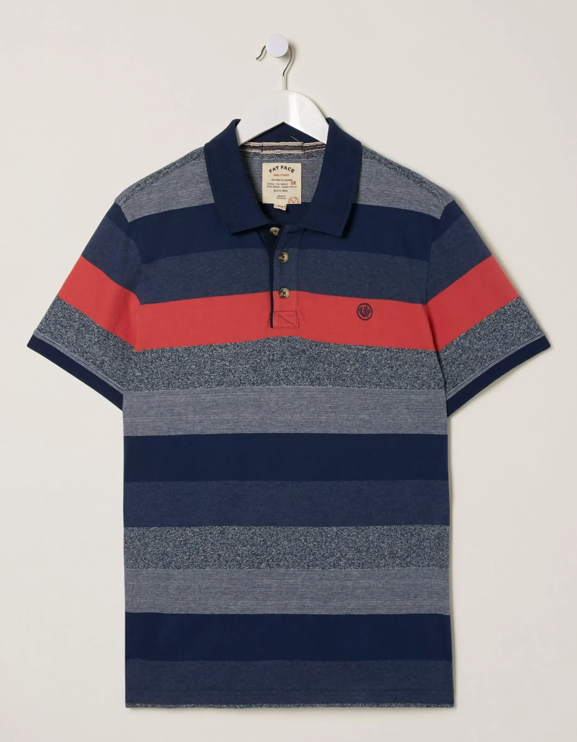 Chidden Stripe Polo