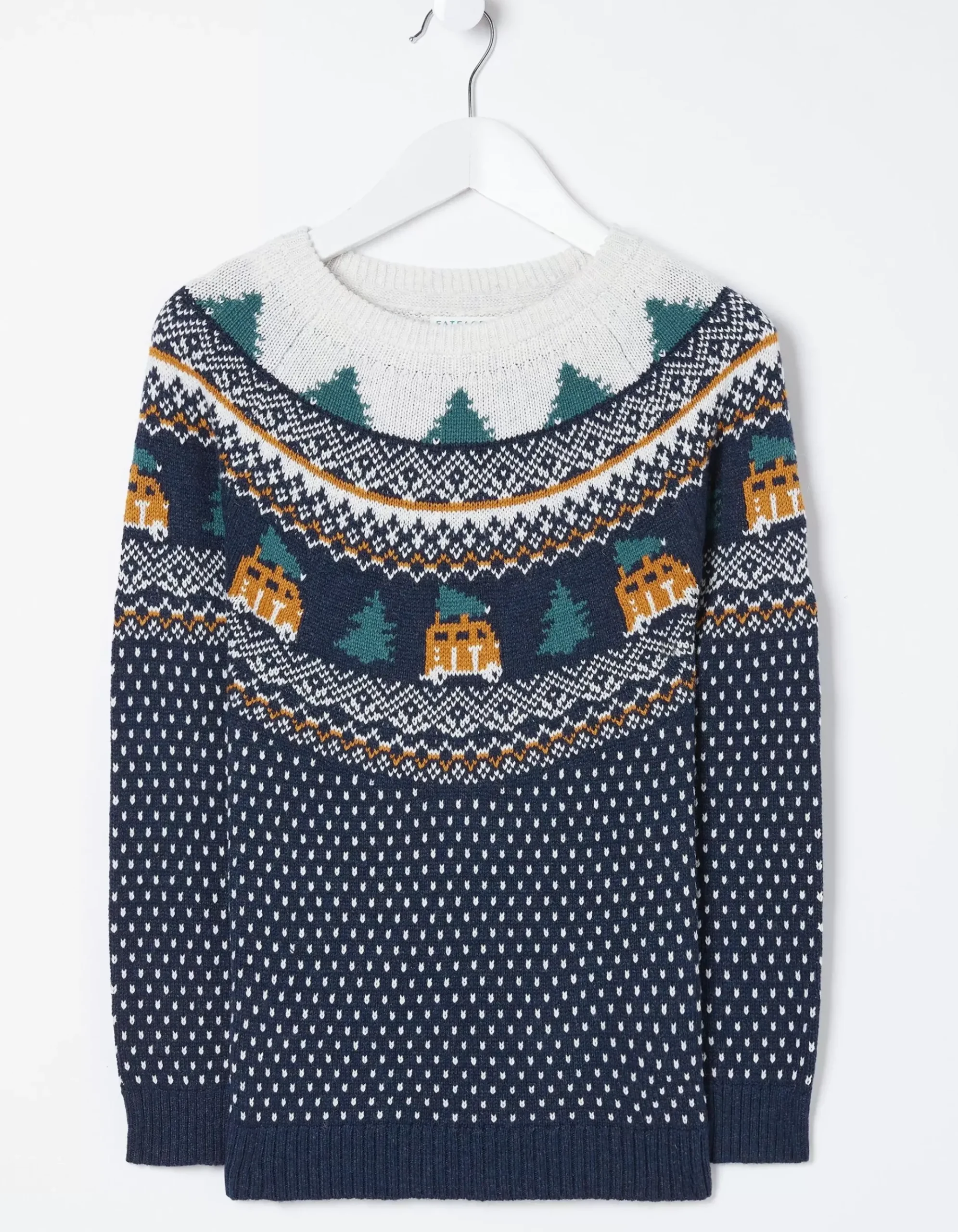 Christmas Campervan Fairisle Jumper