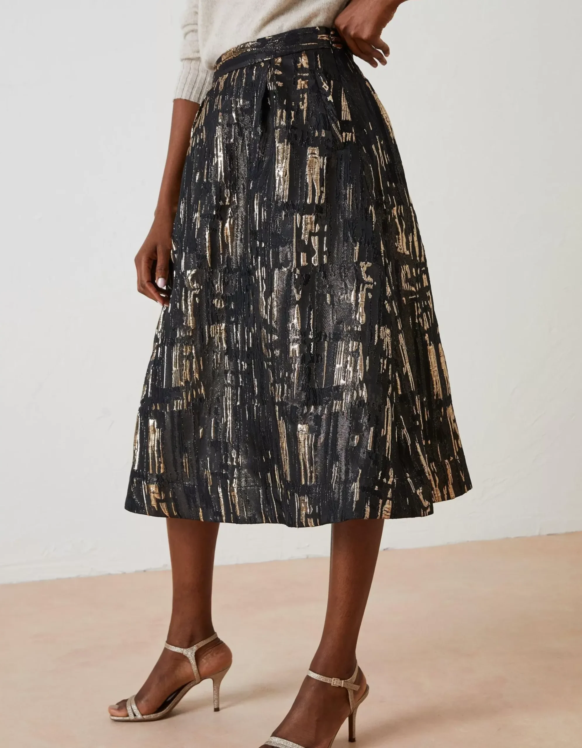 Cleo Jacquard Skirt
