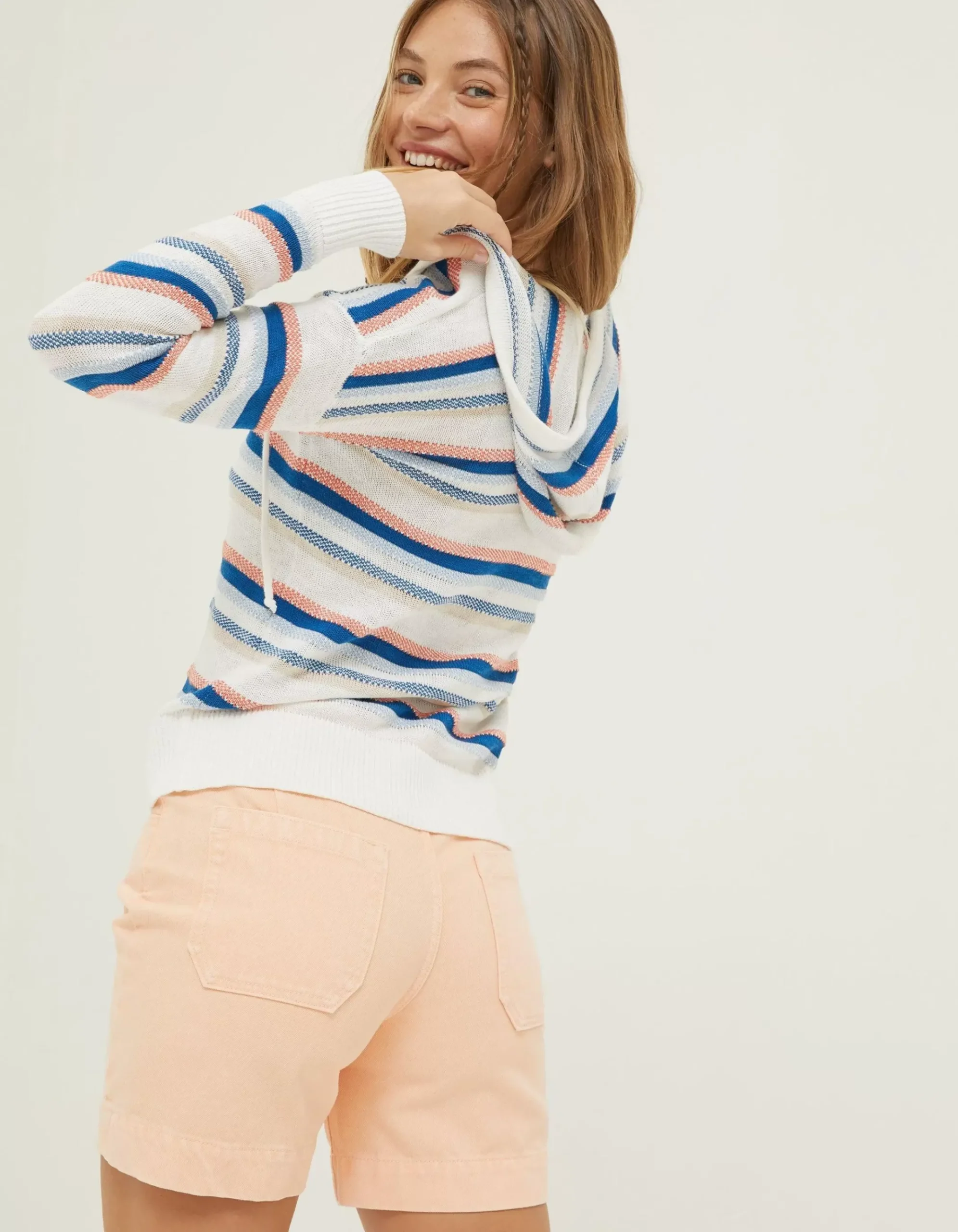 Coastal Stripe Hoodie