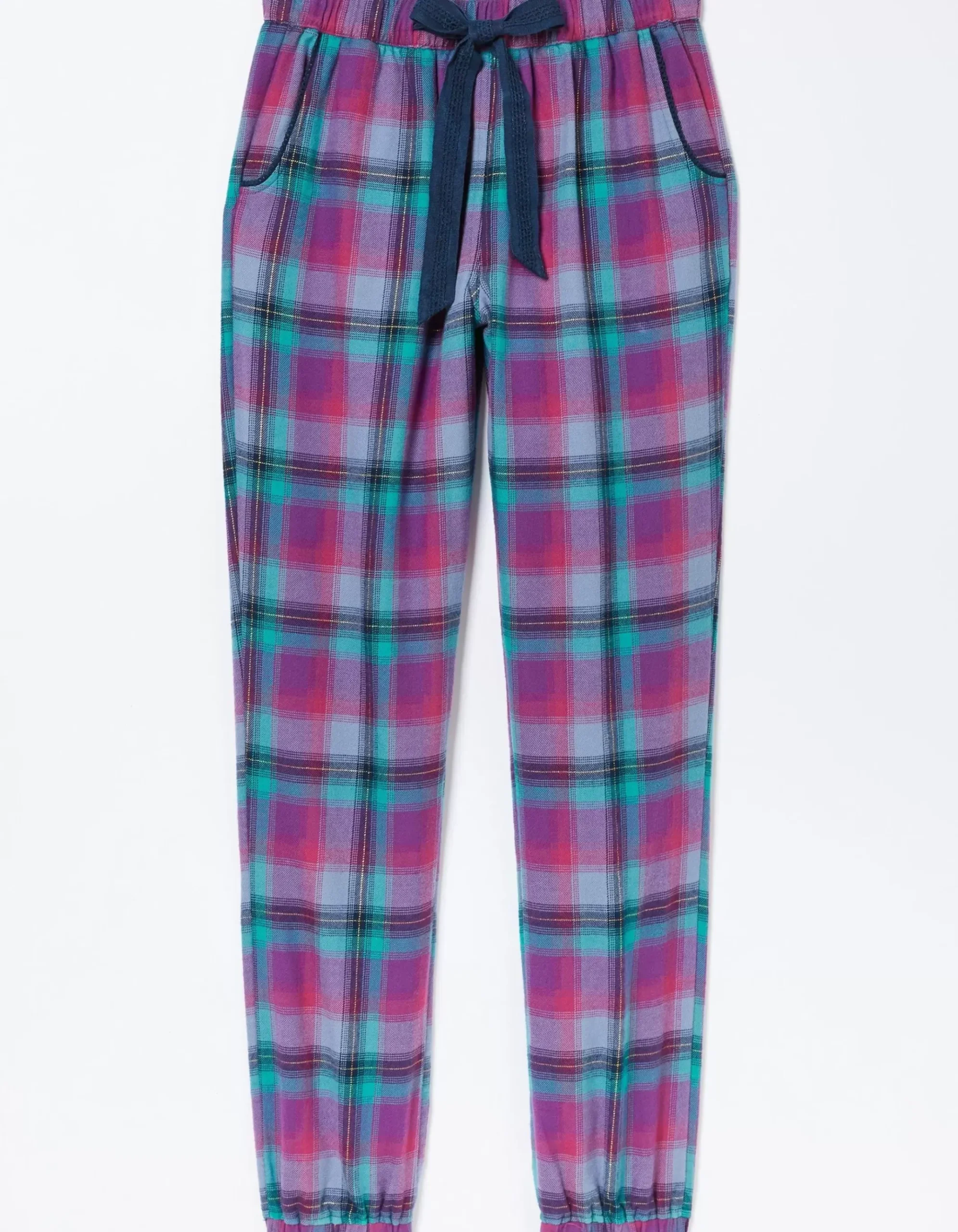 Cora Bright Check Pyjama Bottom