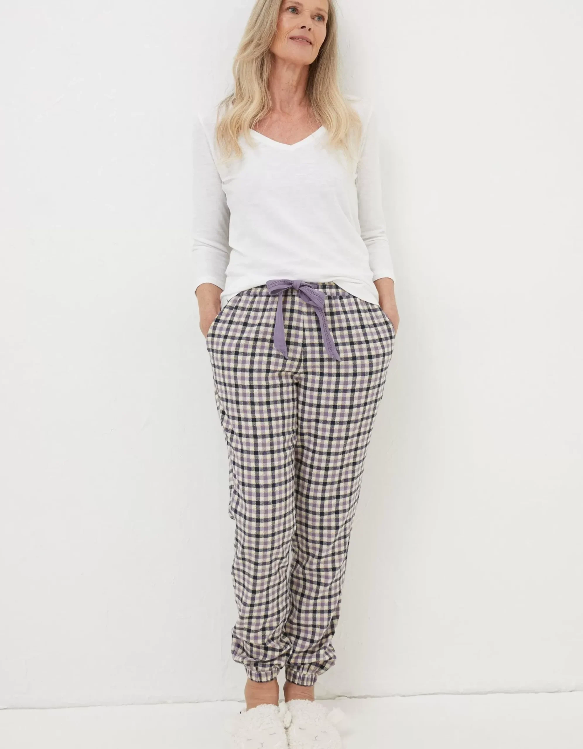 Cora Gingham Pyjama Bottoms