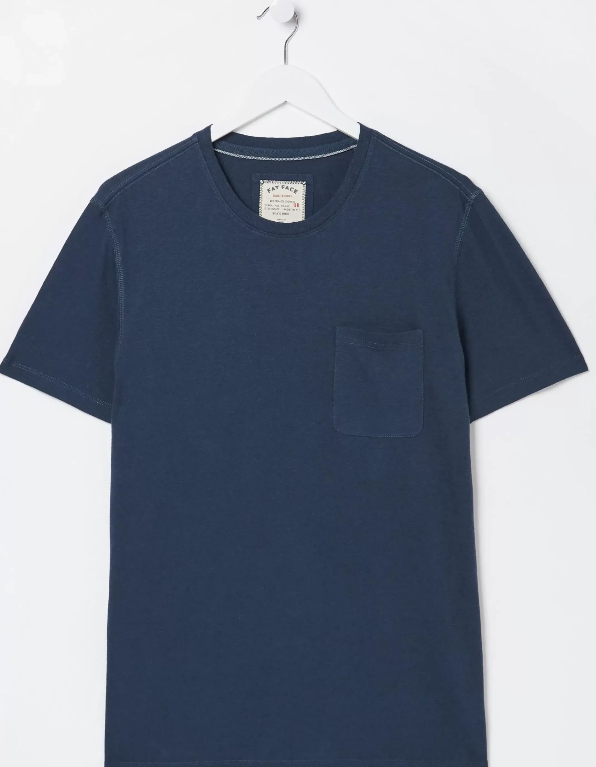 Cotton Linen Pocket T-Shirt