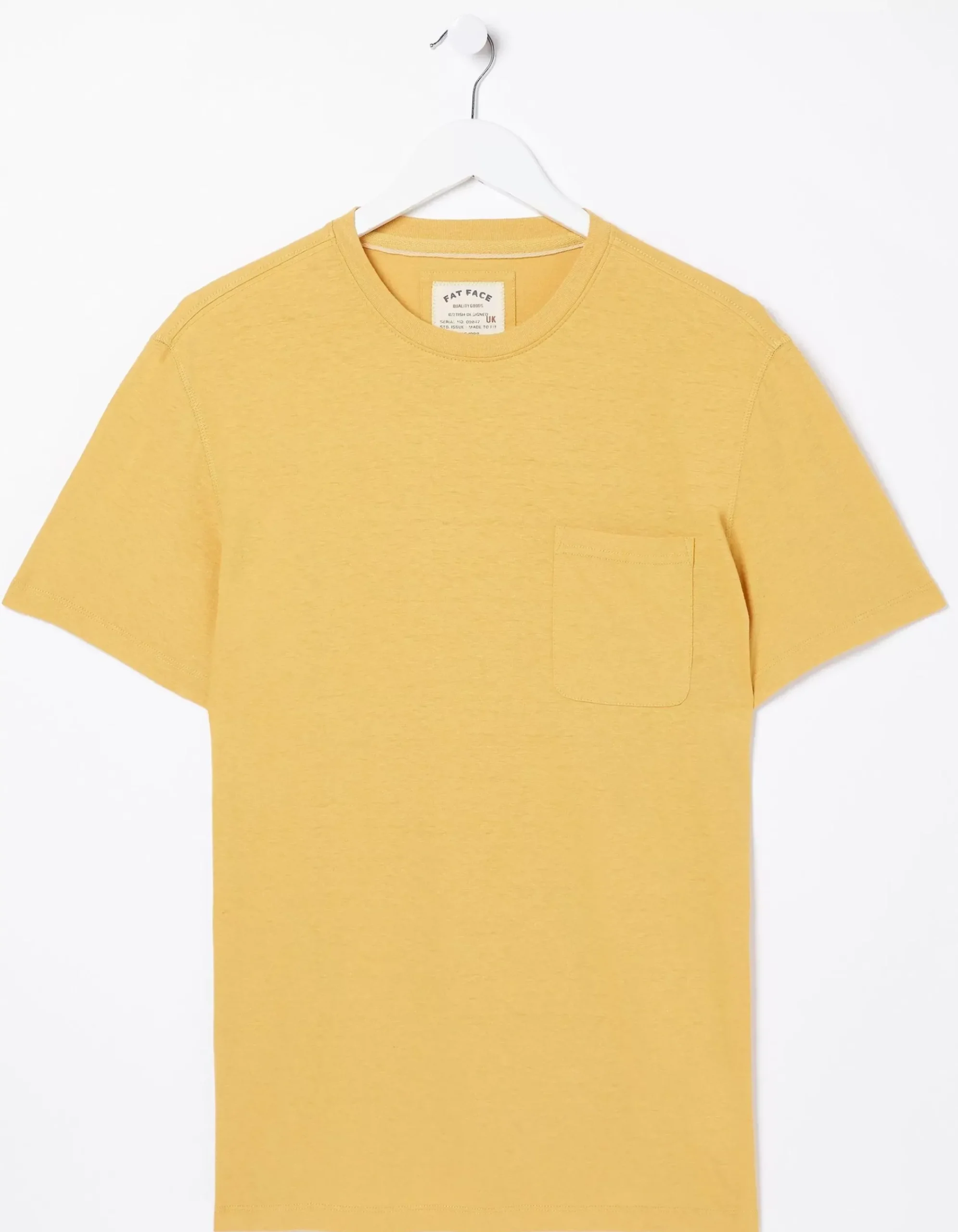 Cotton Linen Pocket T-Shirt