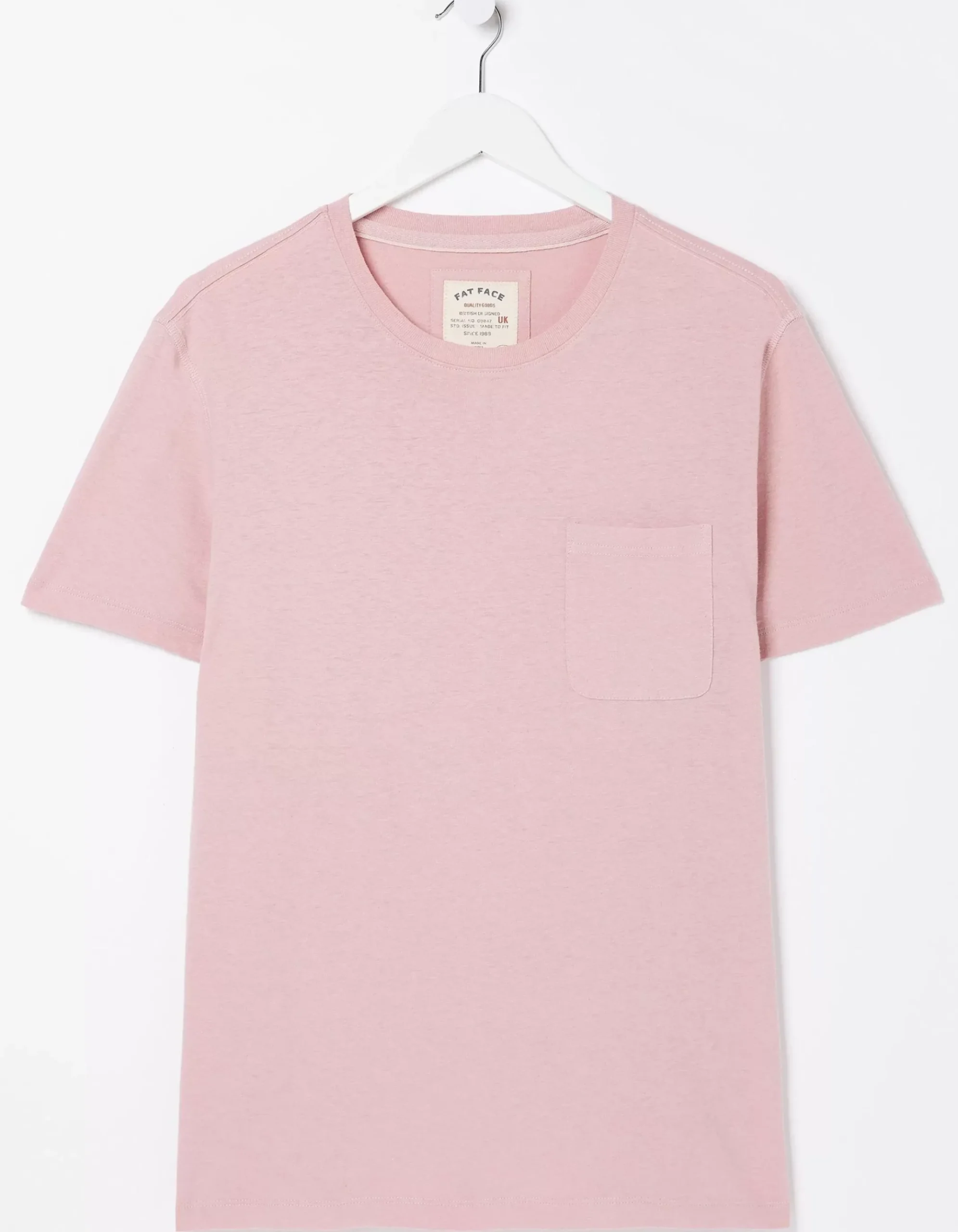 Cotton Linen Pocket T-Shirt