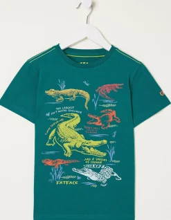 Crocodile Info Jersey T Shirt