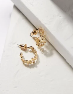 Daisy Chain Hoops