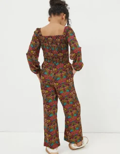 Daisy Floral Print Jumpsuit