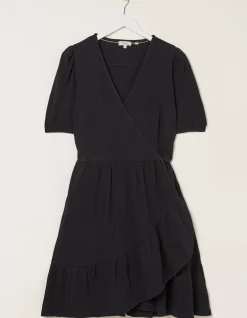 Danica Jersey Wrap Dress
