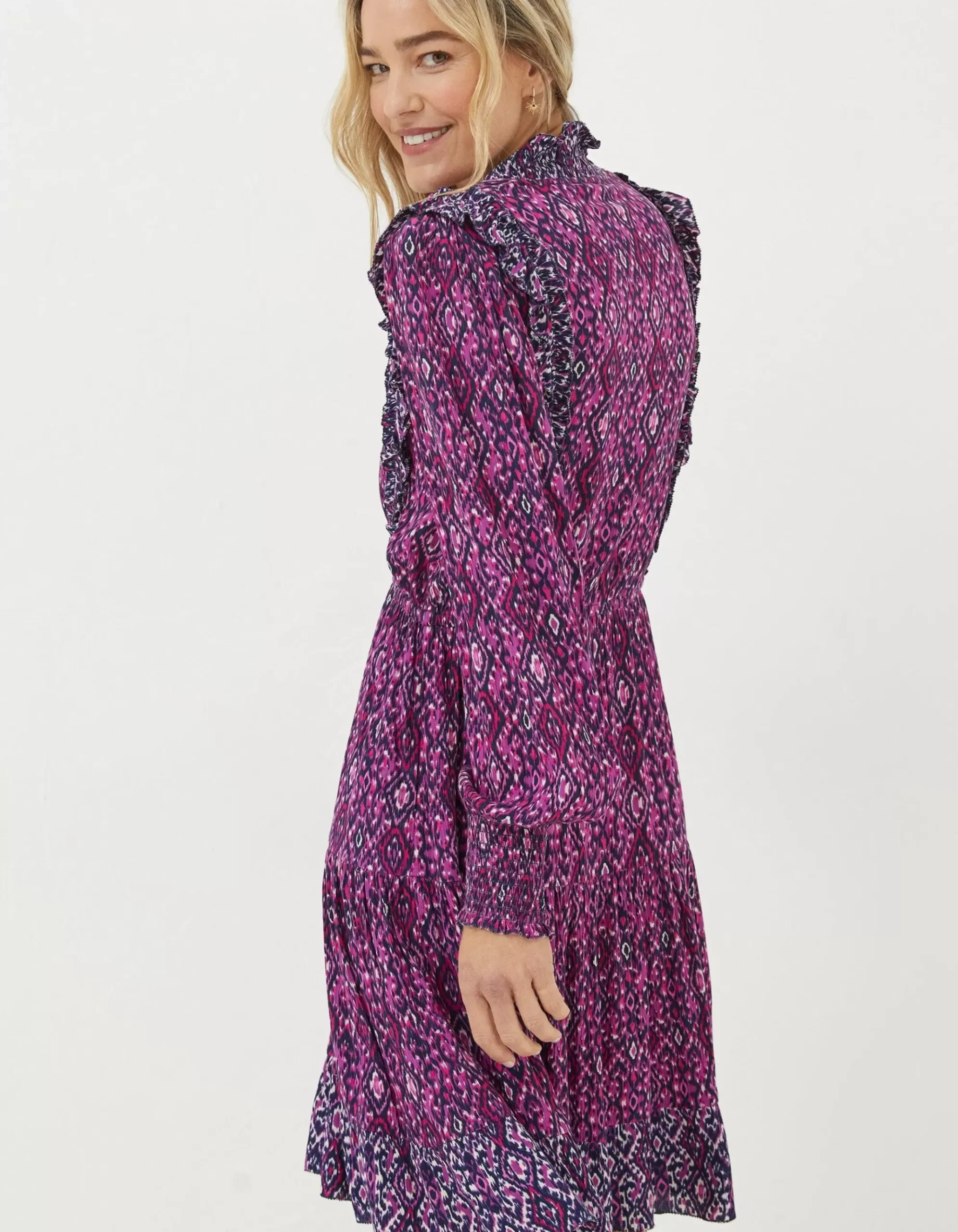 Darcey Ikat Geo Dress