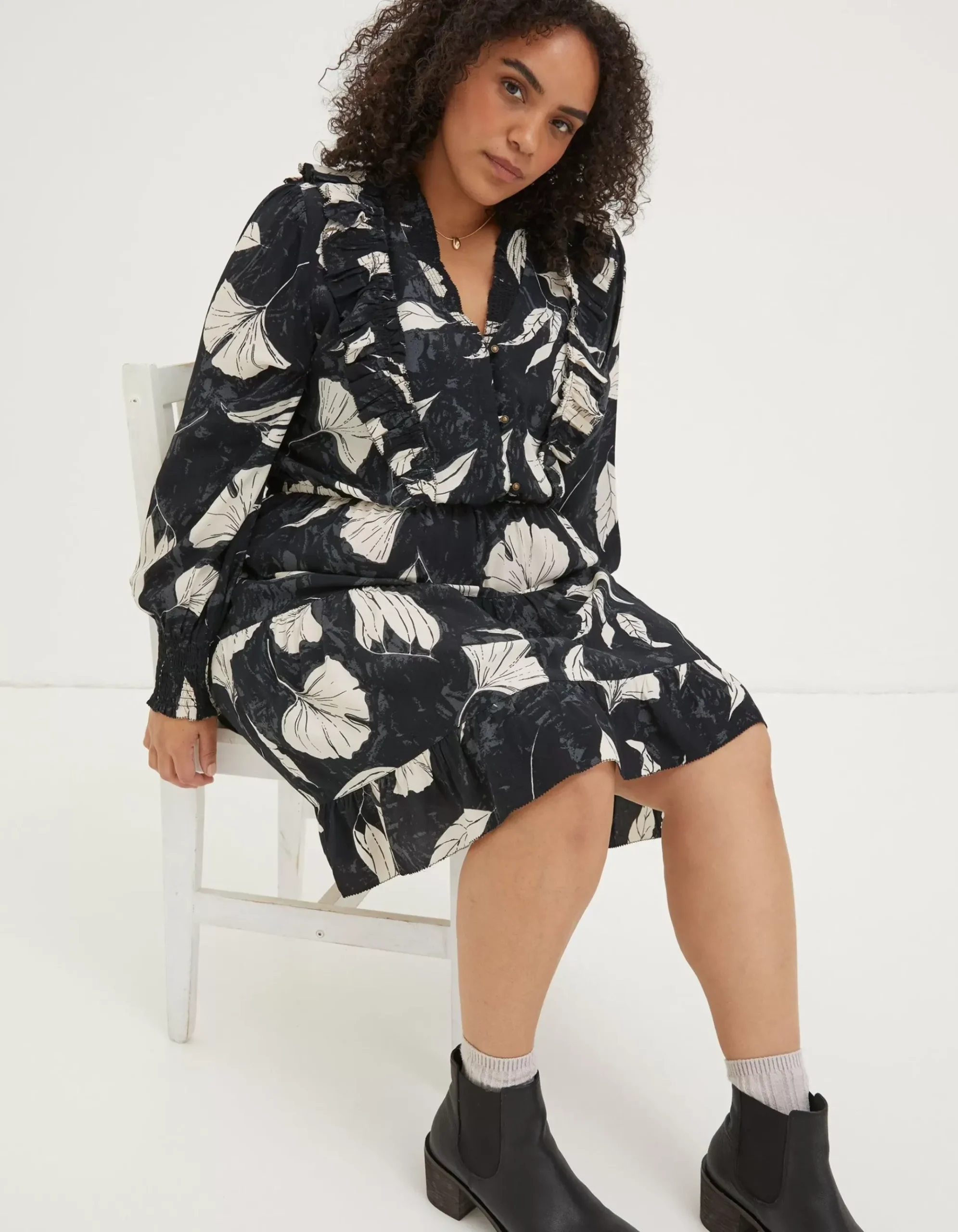 Darcey Twilight Leaves Dress