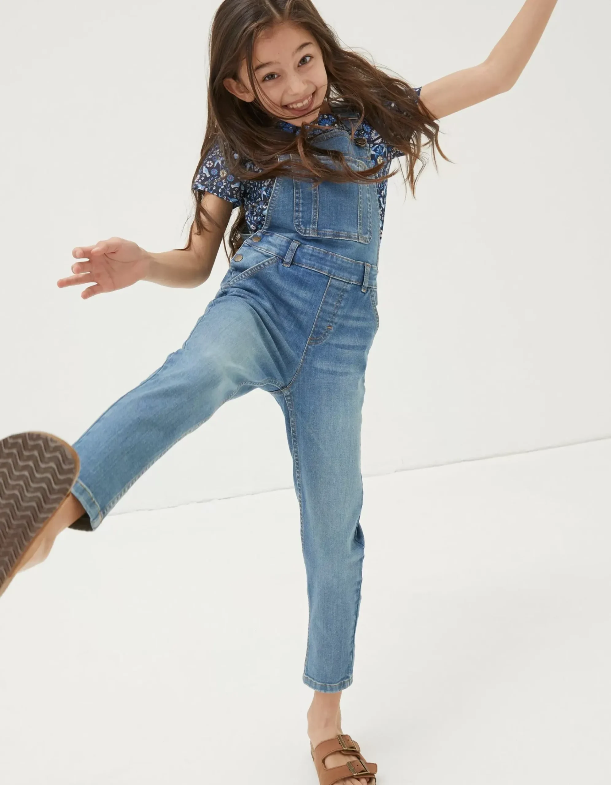 Darcy Skinny Denim Dungarees