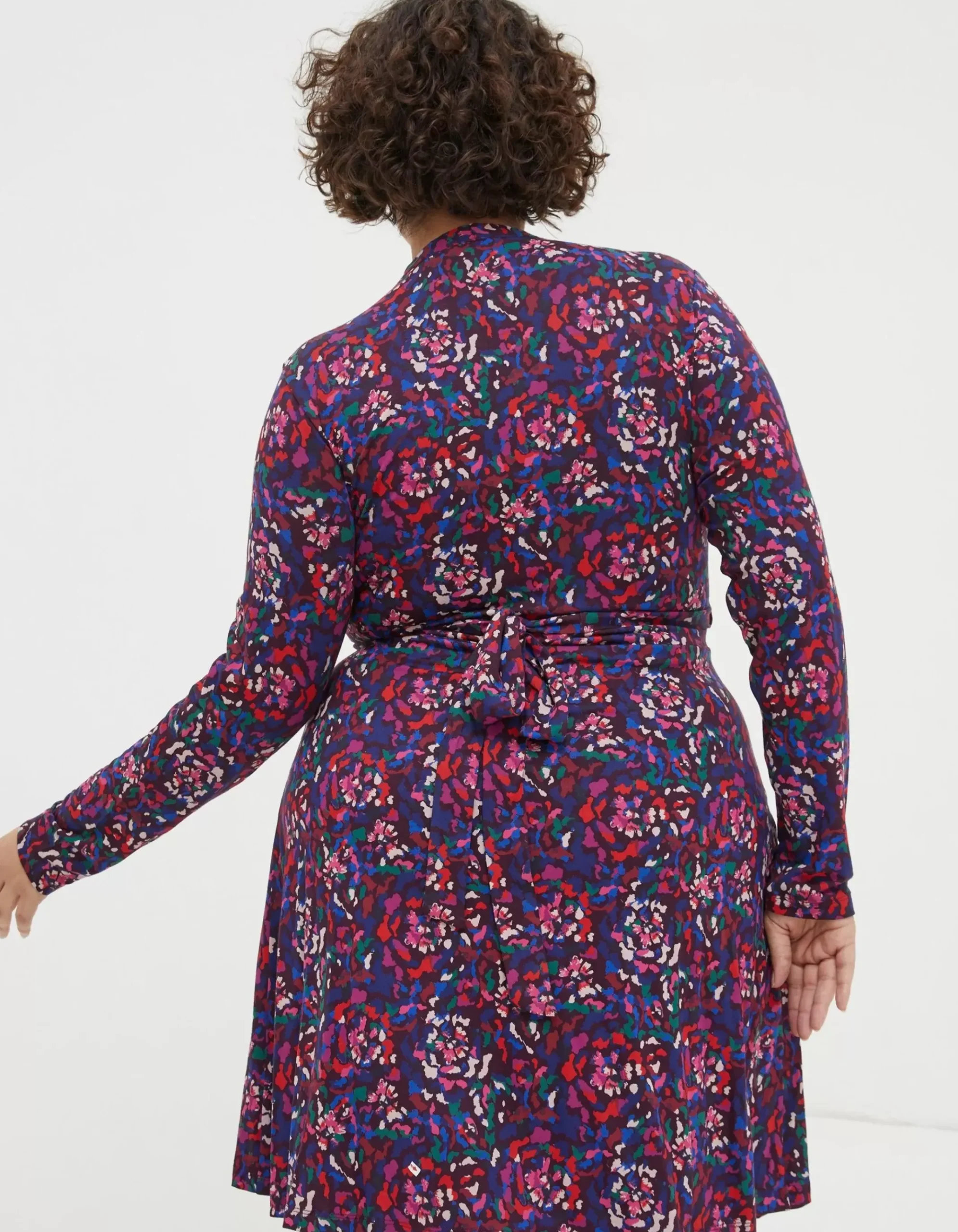 Delphine Abstract Jersey Dress
