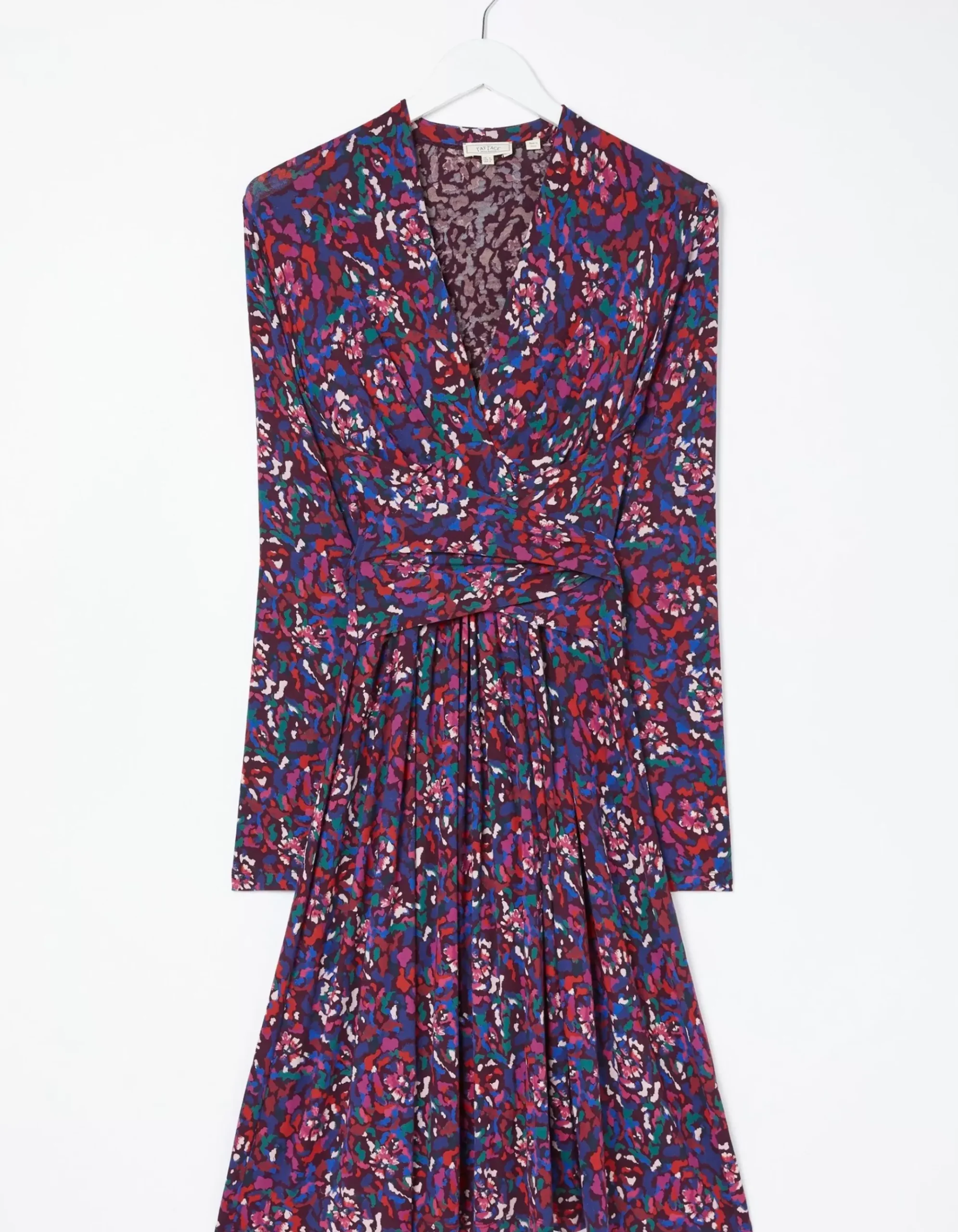 Delphine Abstract Jersey Dress