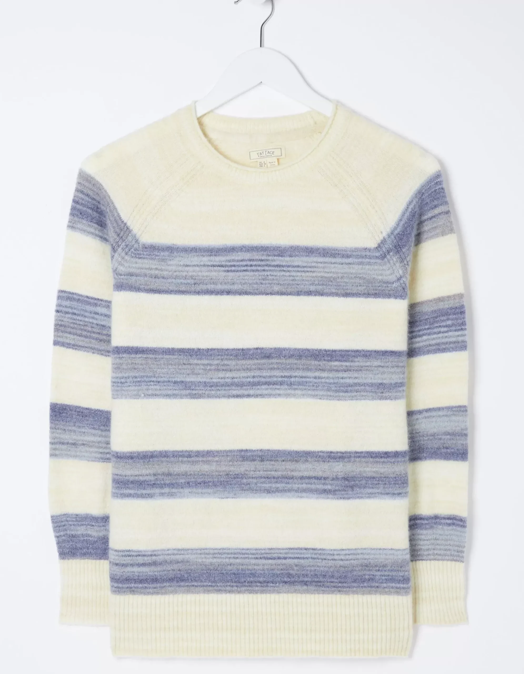 Denim Ombre Stripe Jumper