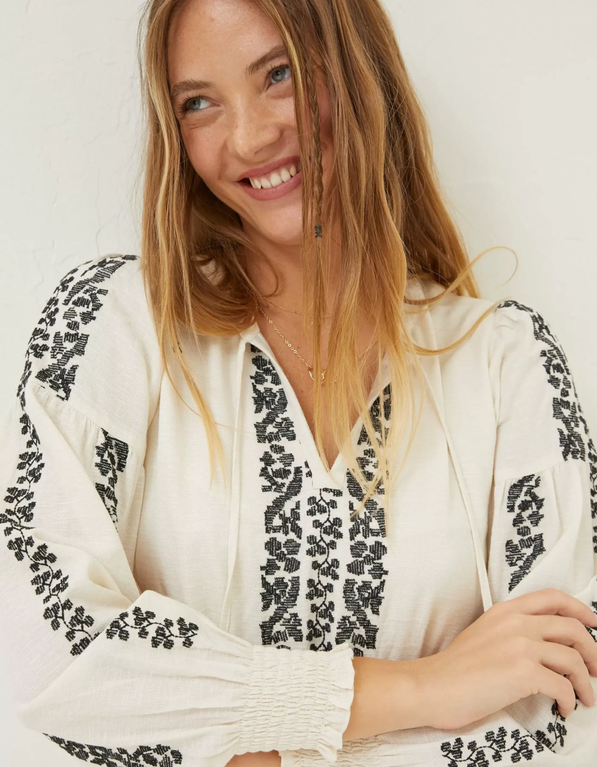 Devin Embroidered Dress