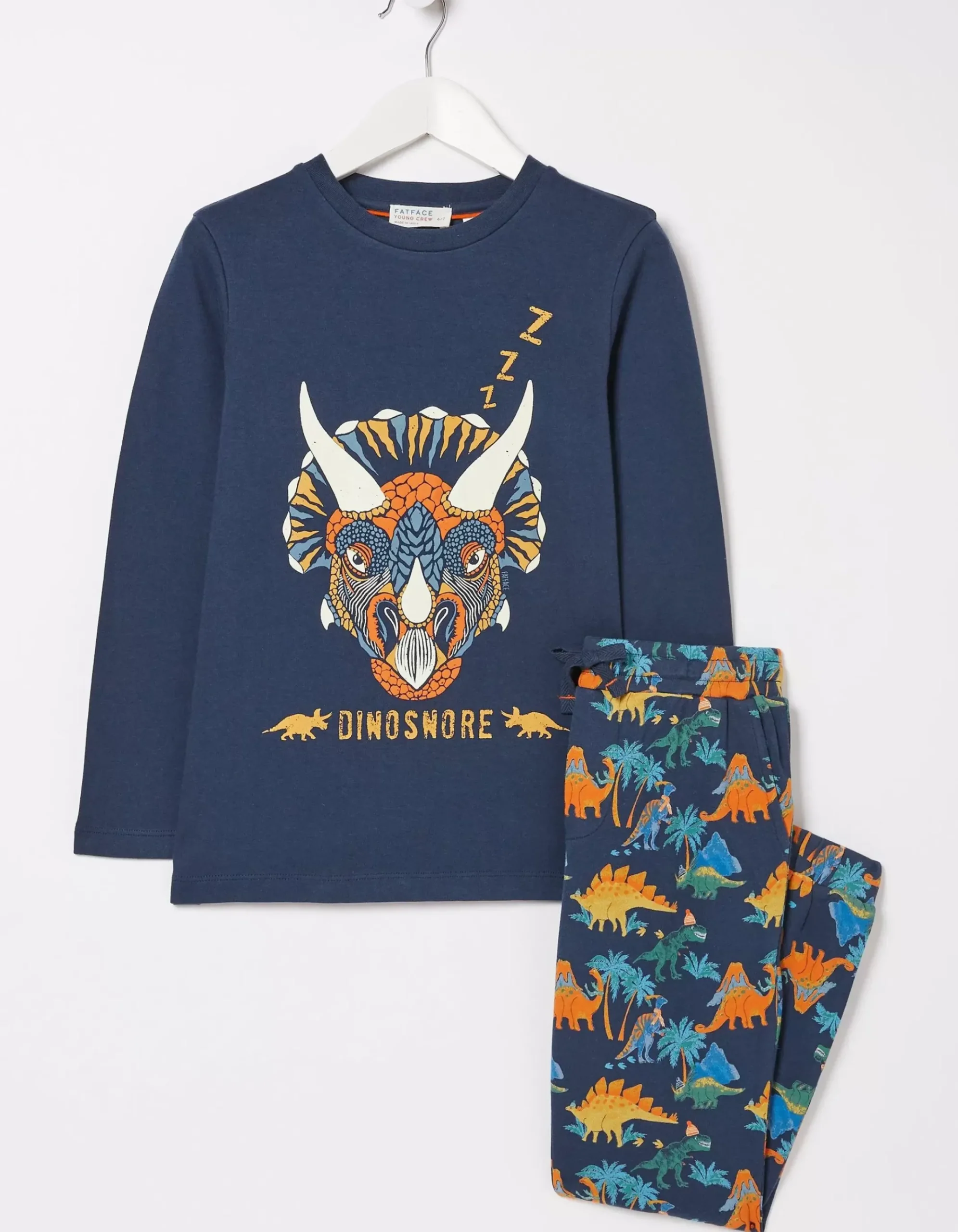 Dinosaur Jersey Pyjama Set